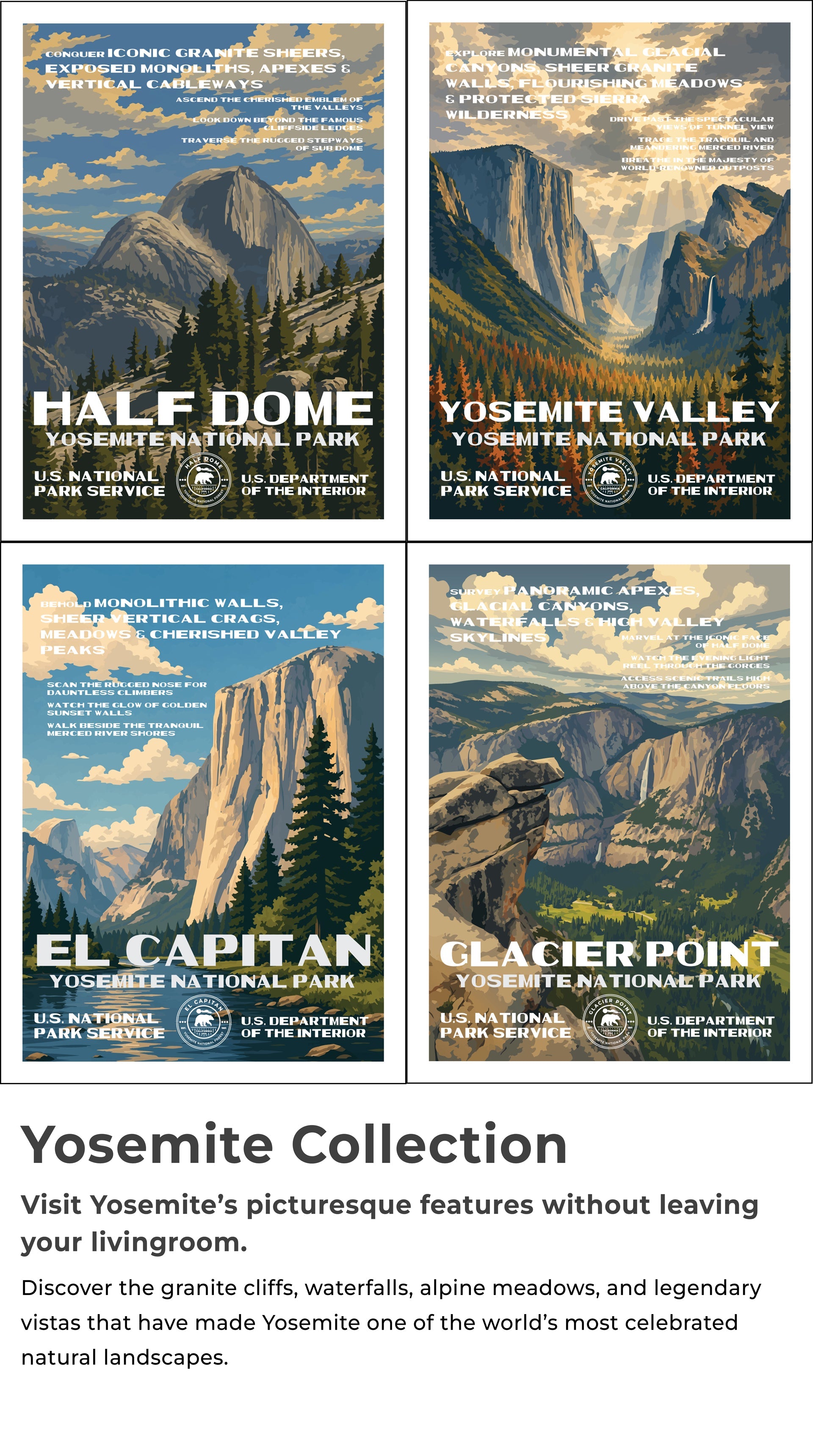 Yosemite National Park Collection