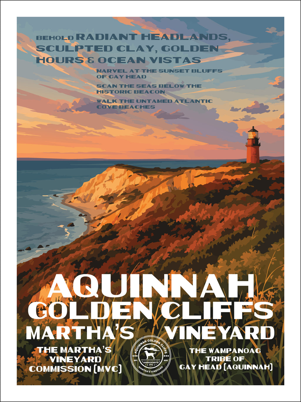 Aquinnah Golden Cliffs