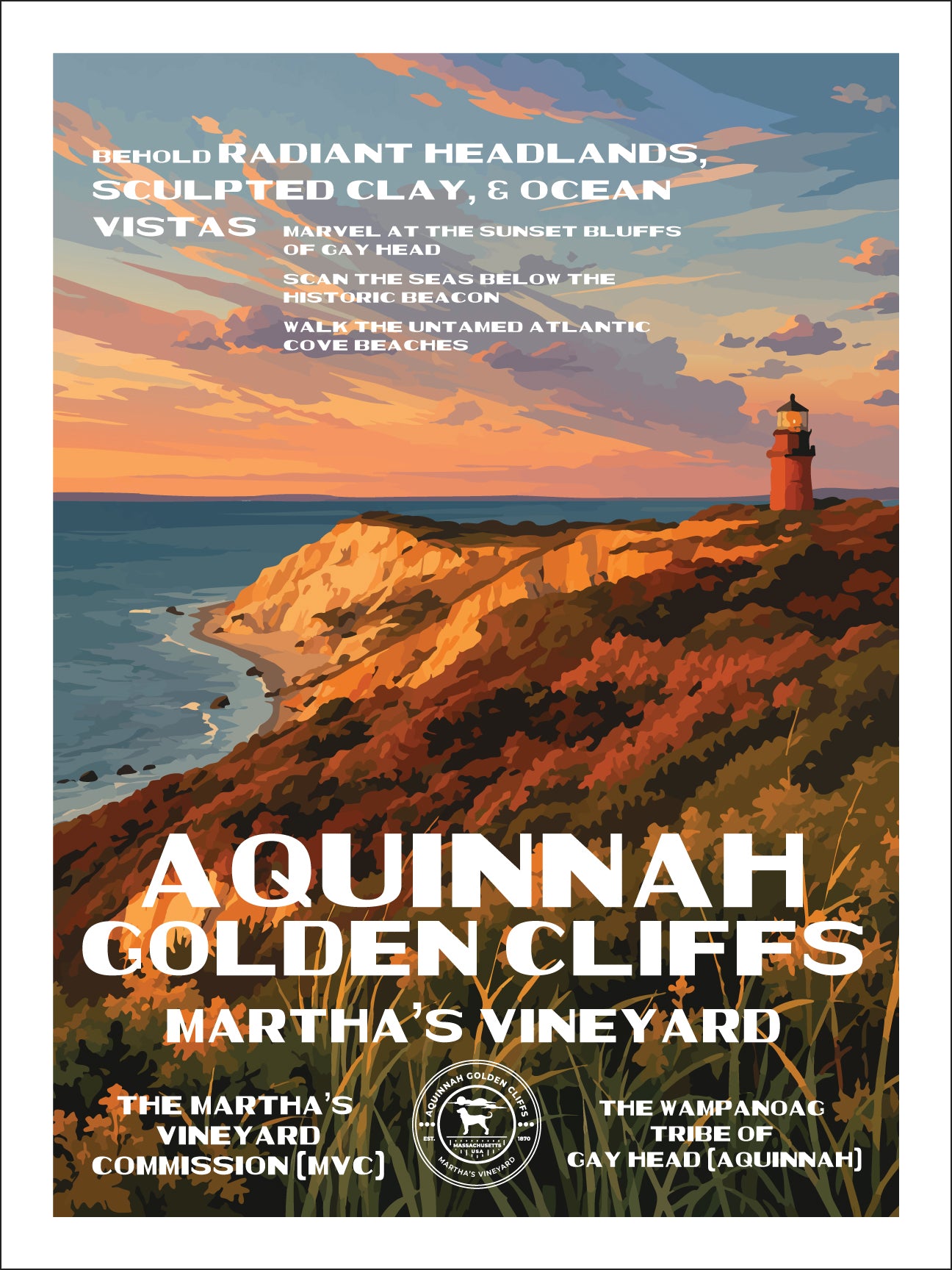 Aquinnah Golden Cliffs