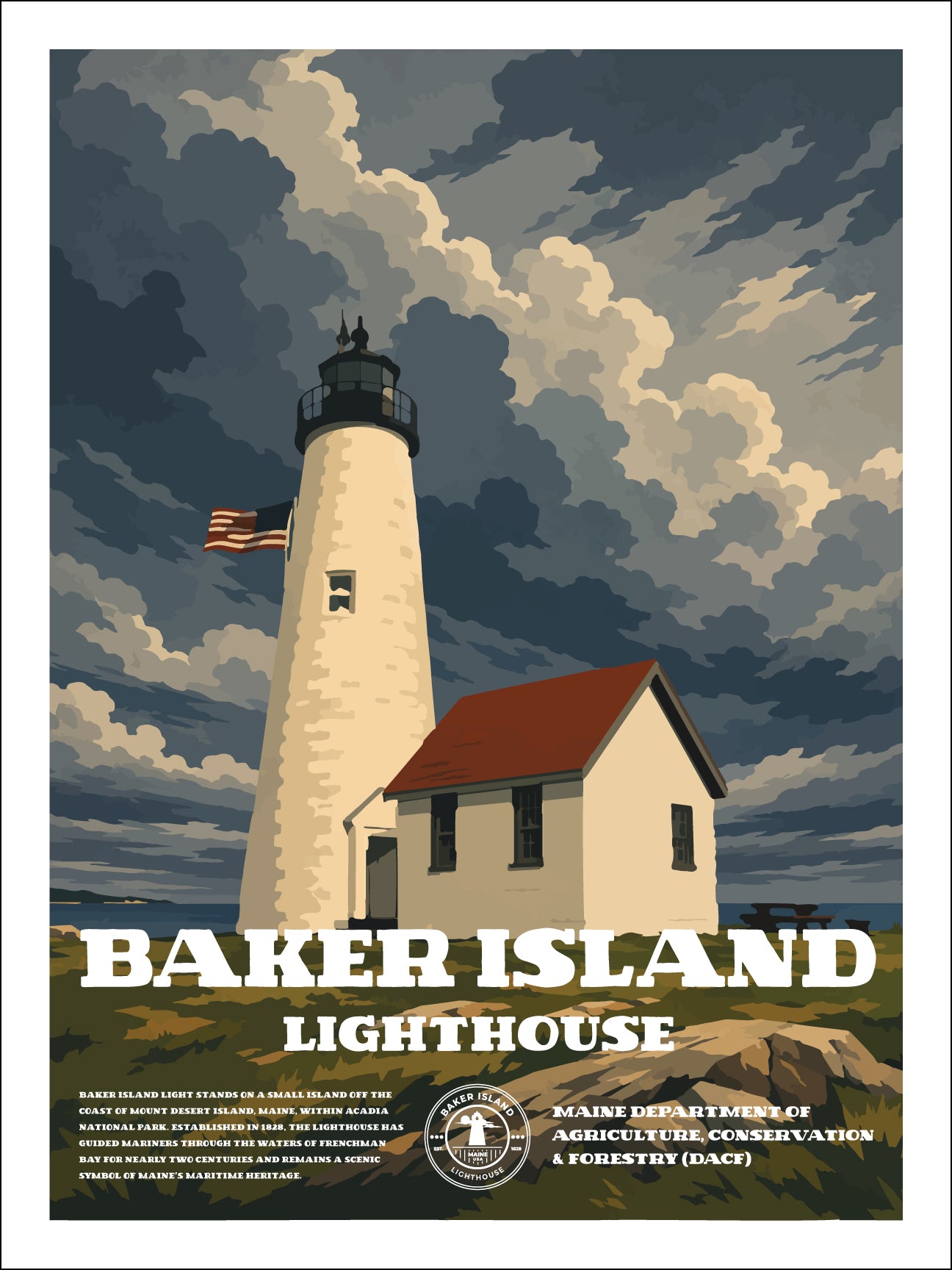 Baker Island Lighthouse