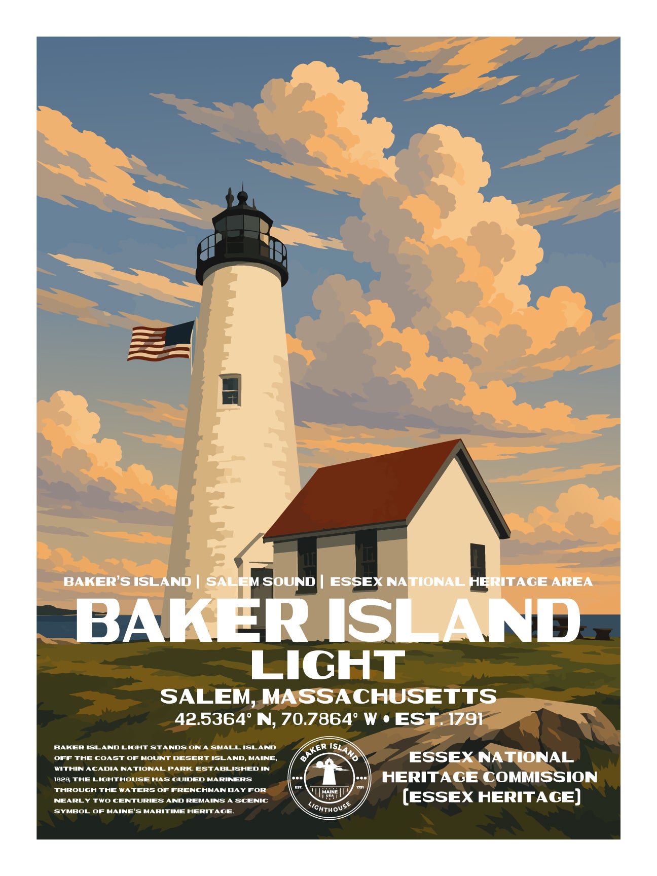 Baker Island Lighthouse