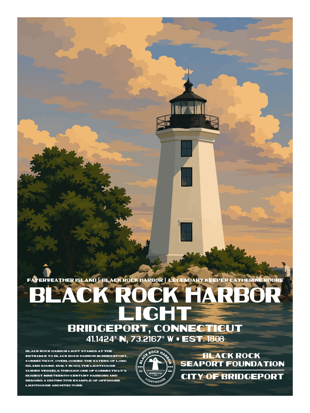 Black Rock Harbor Lighthouse