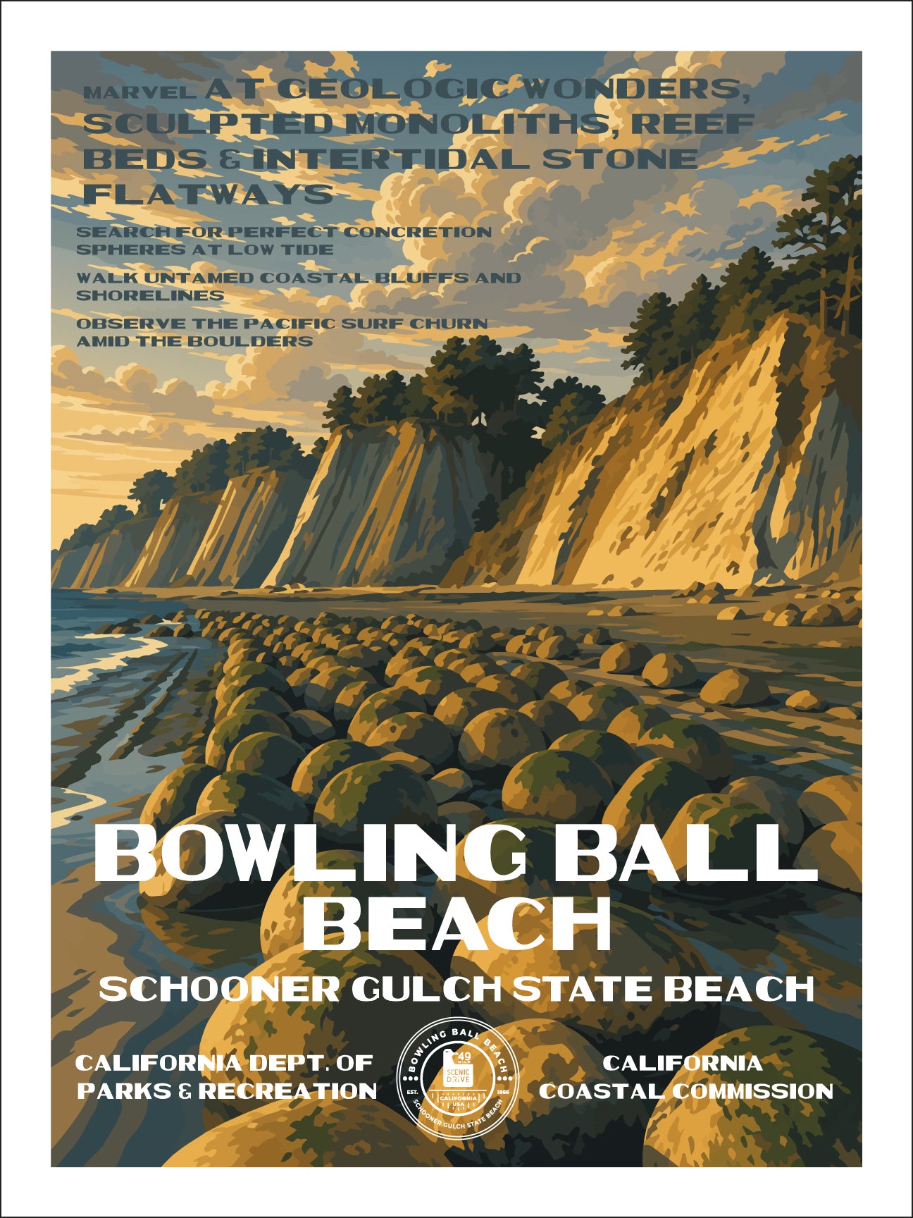 Bowling Ball Beach