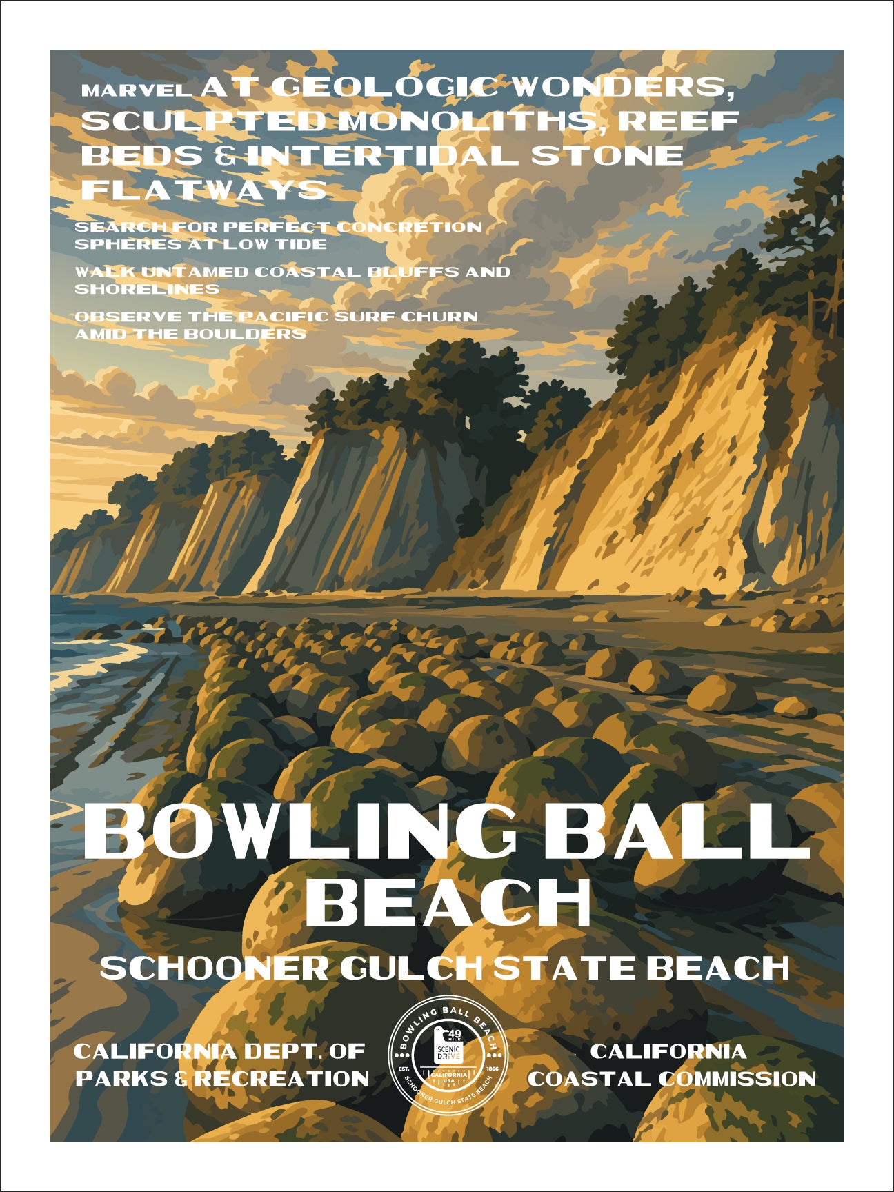 Bowling Ball Beach