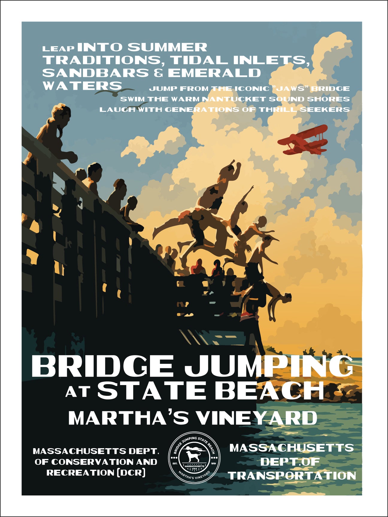 Bridge Jumping At State Beach