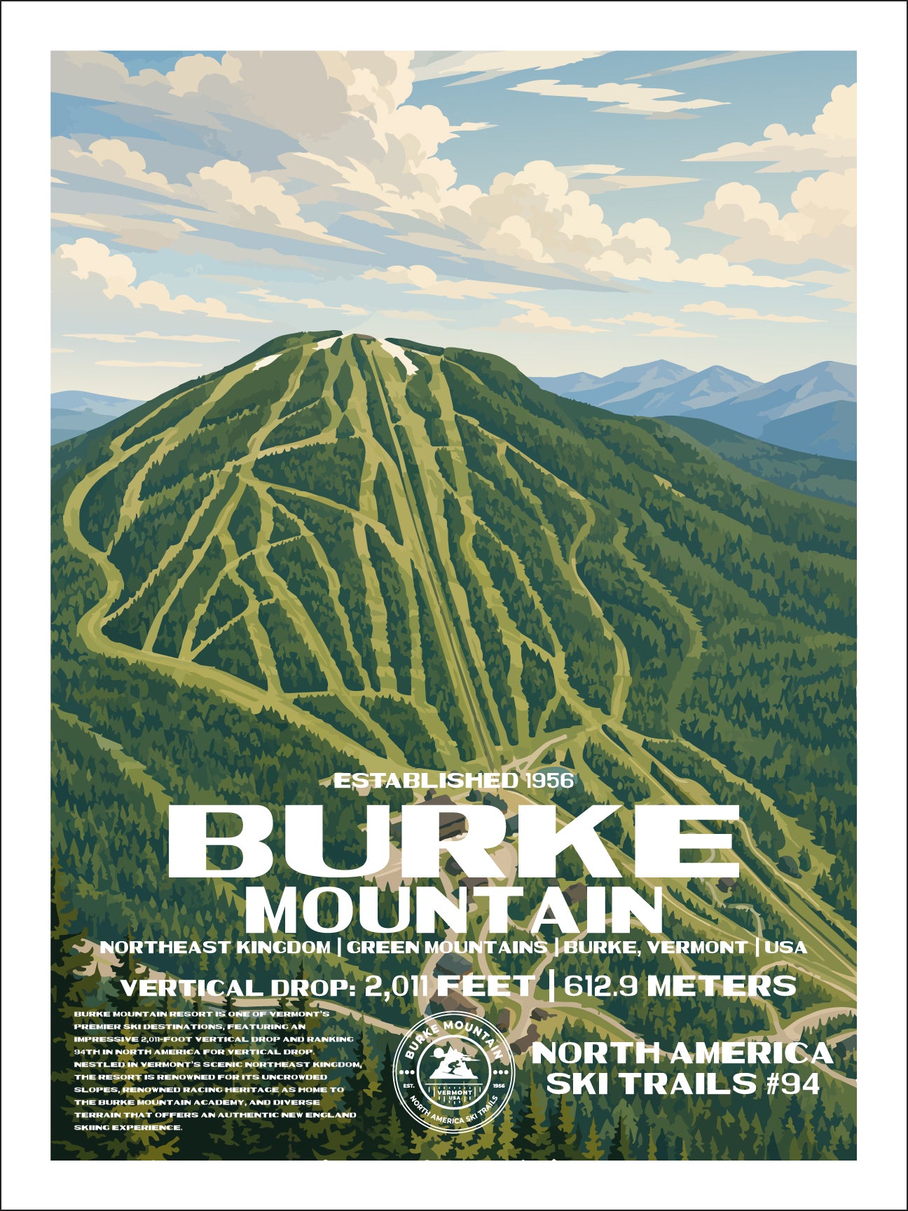 Burke Mountain Ski Resort
