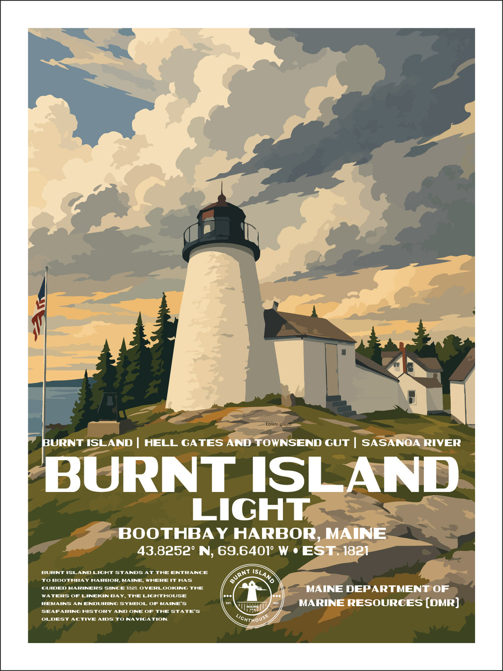 Burnt Island Lighthouse