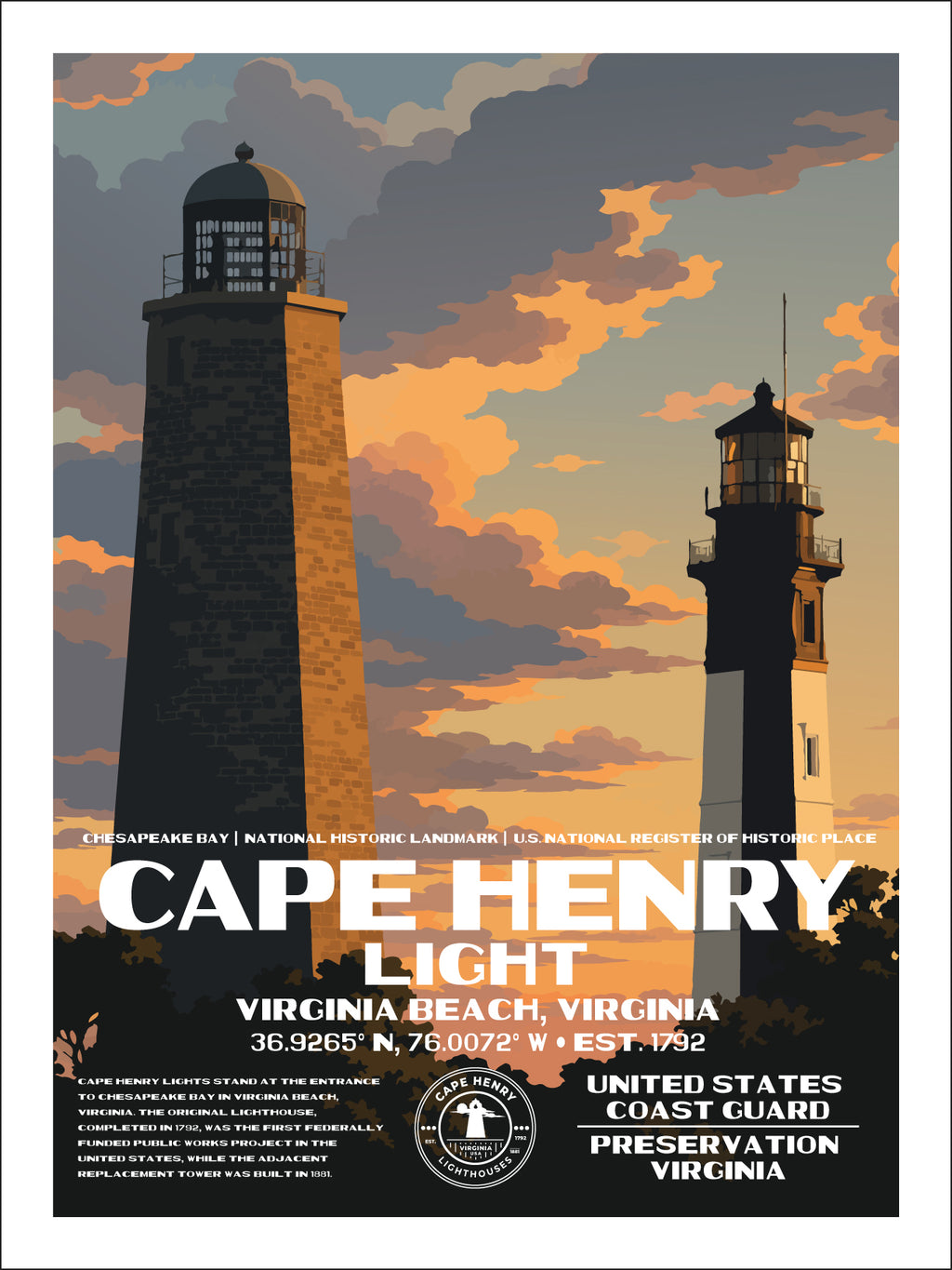 Cape Henry Lighthouses
