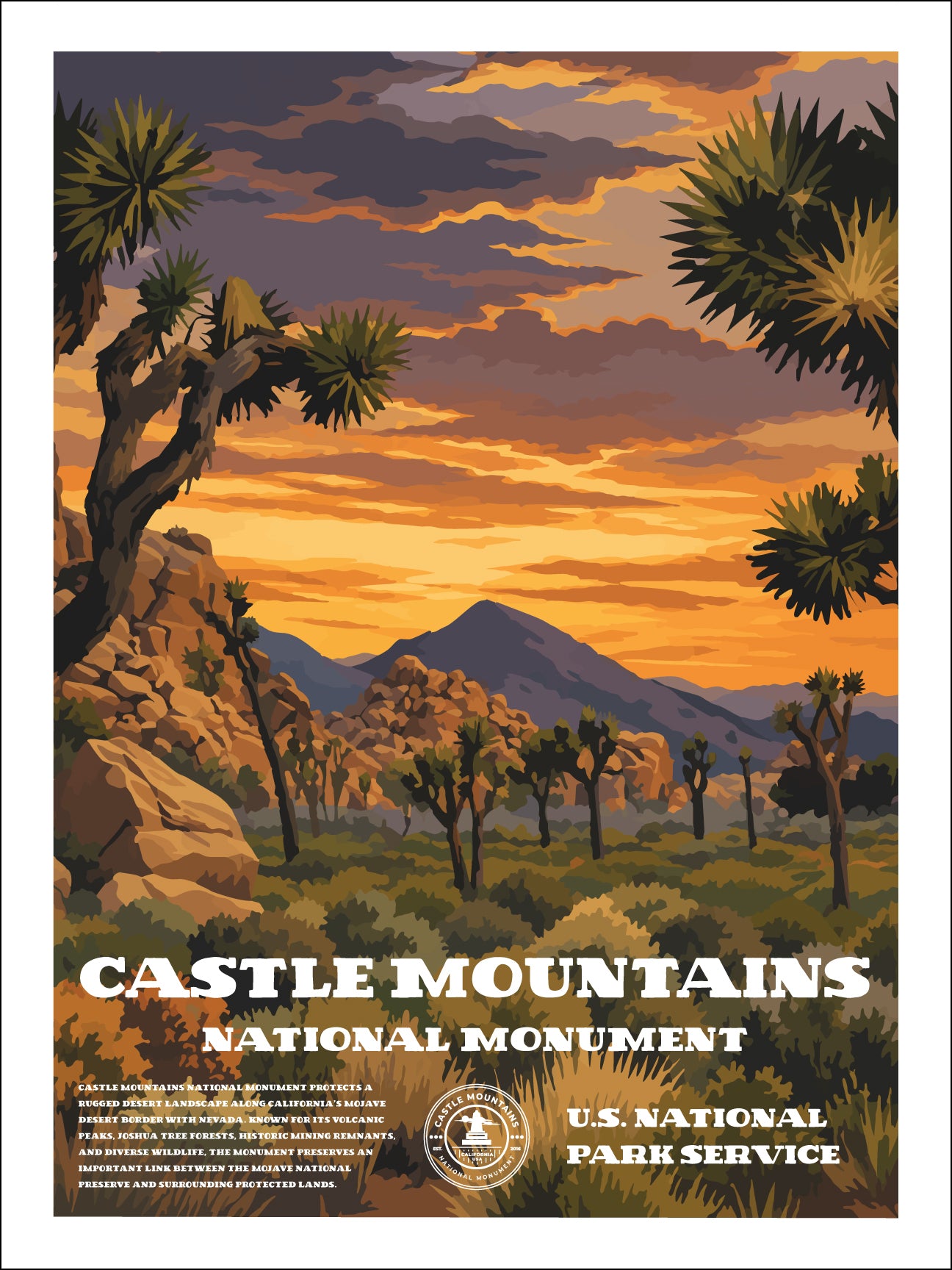 Castle Mountains National Monument