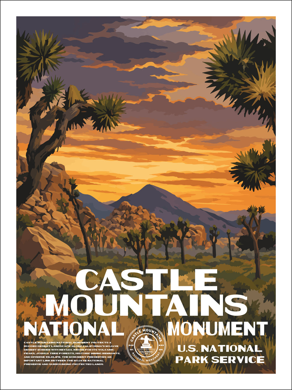 Castle Mountains National Monument