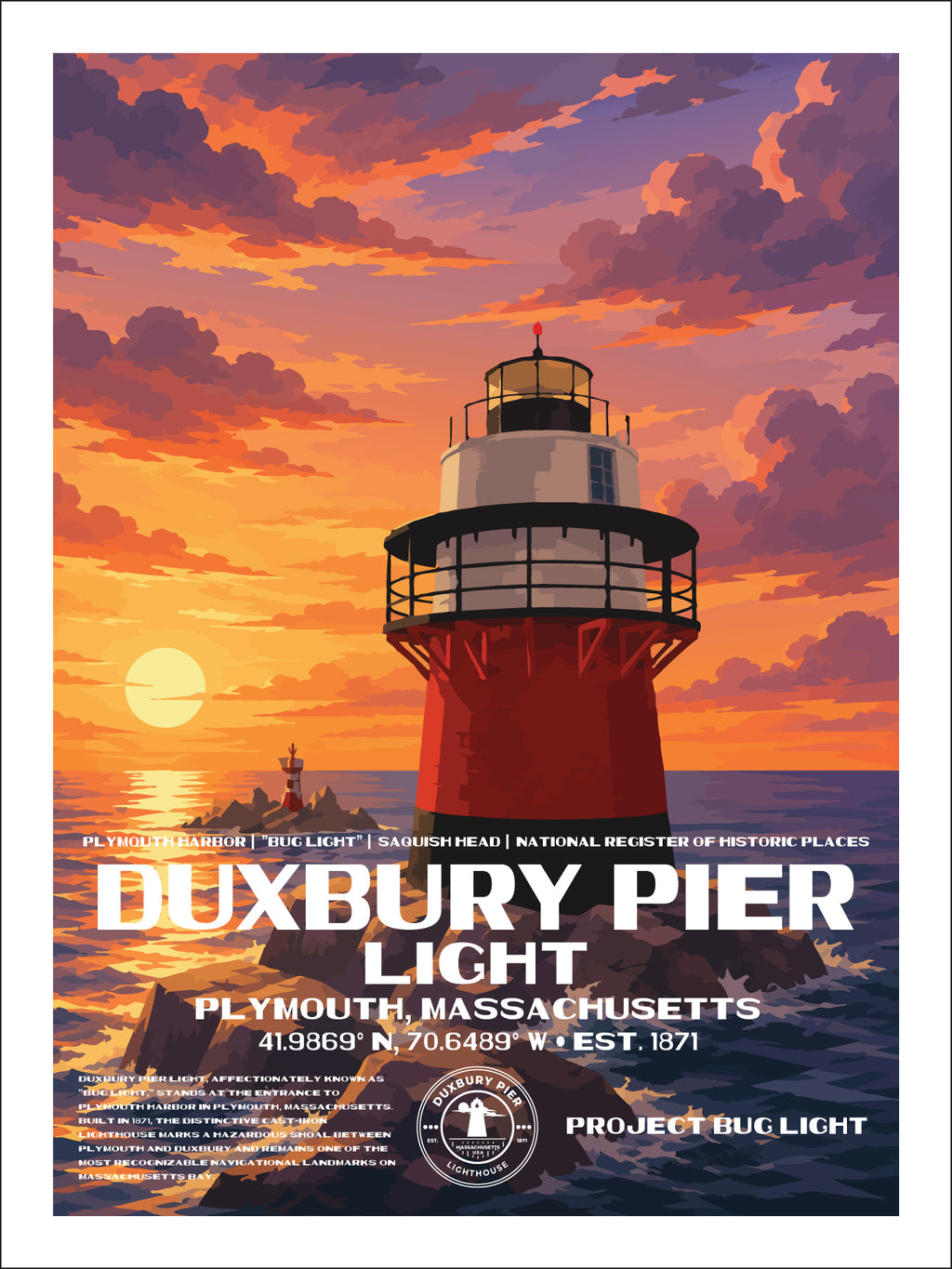 Duxbury Pier Lighthouse