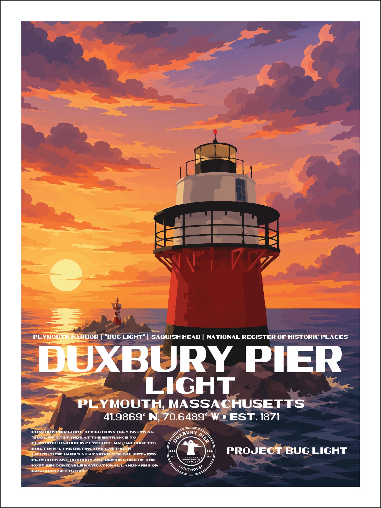 Duxbury Pier Lighthouse