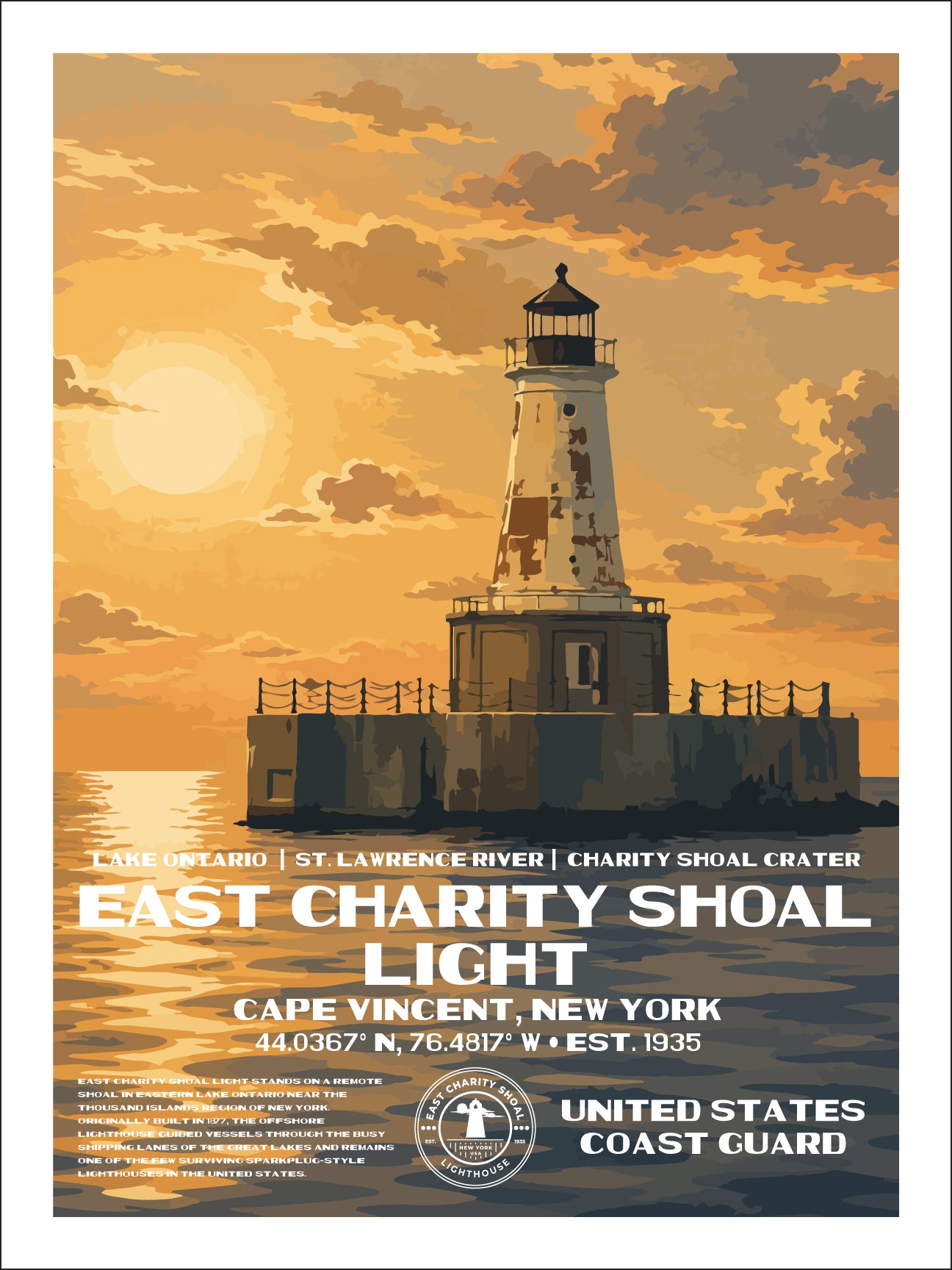East Charity Shoal Lighthouse