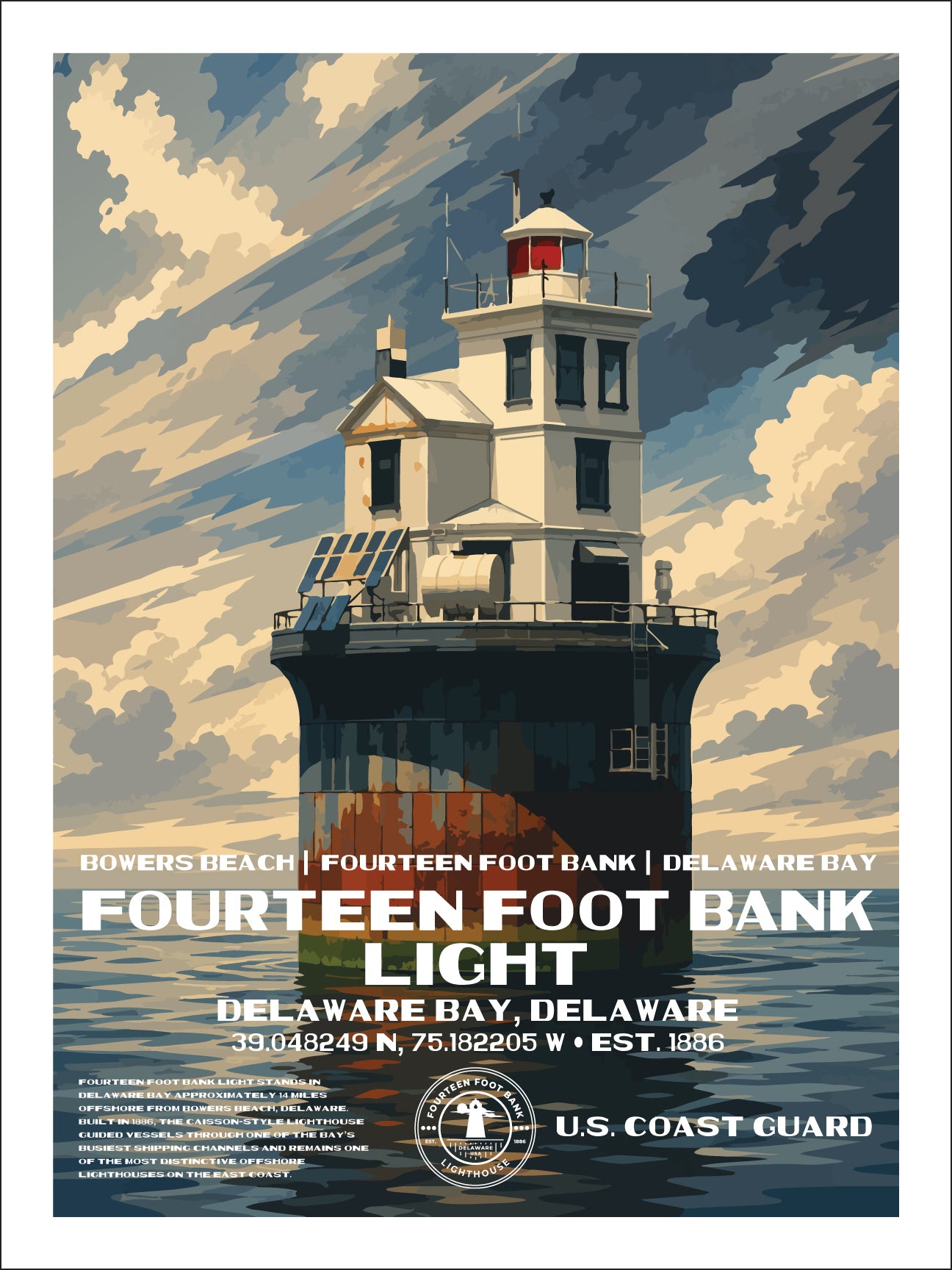 Fourteen Foot Bank Lighthouse