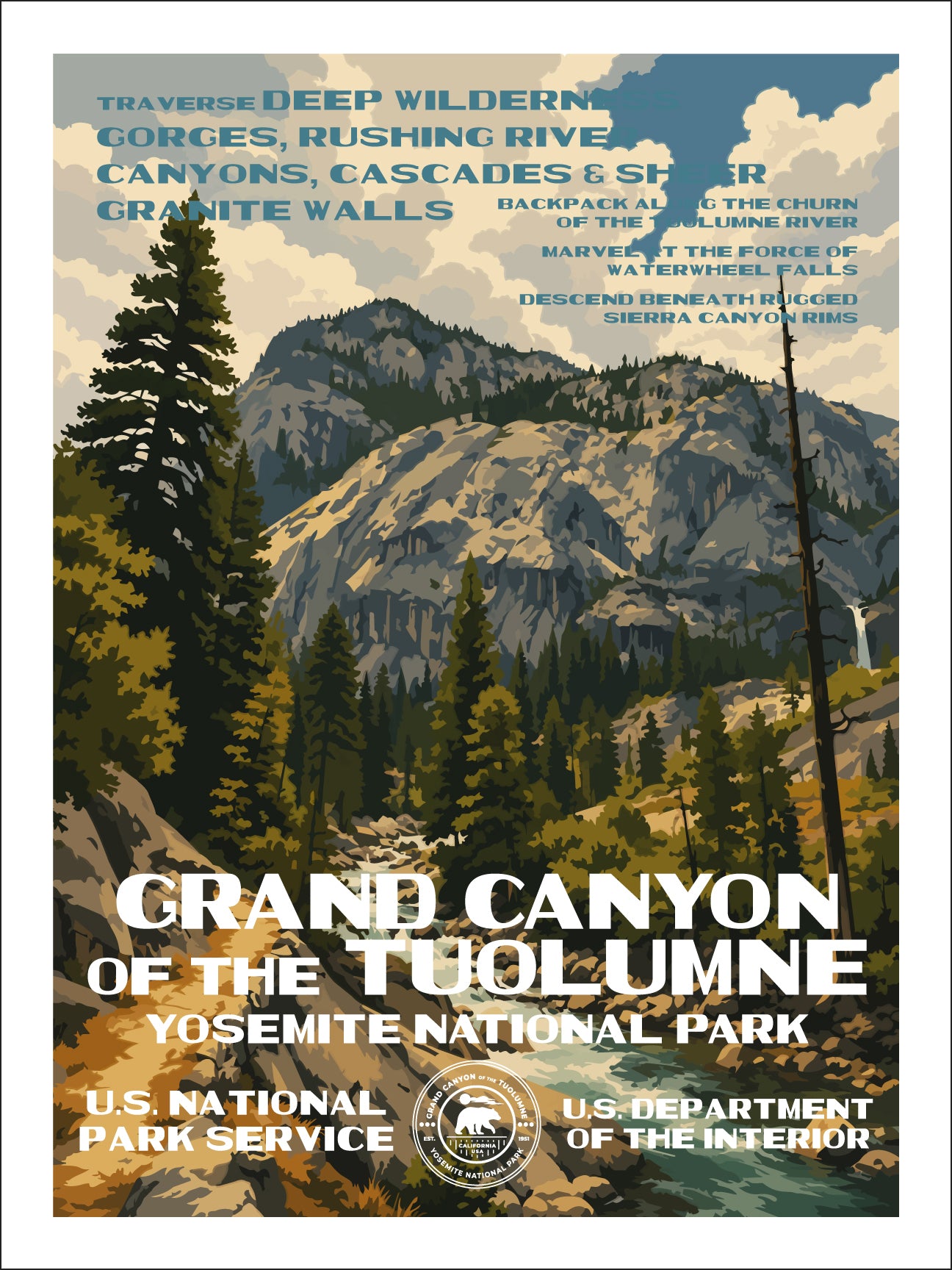 Grand Canyon Of The Tuolumne