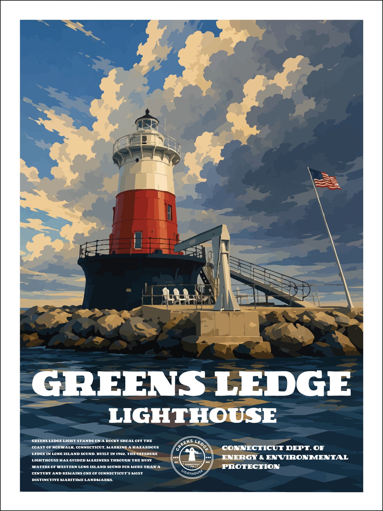 Greens Ledge Lighthouse