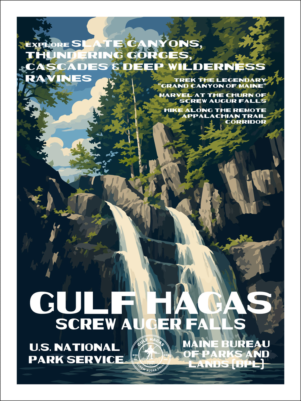 Gulf Hagas - Screw Auger Falls