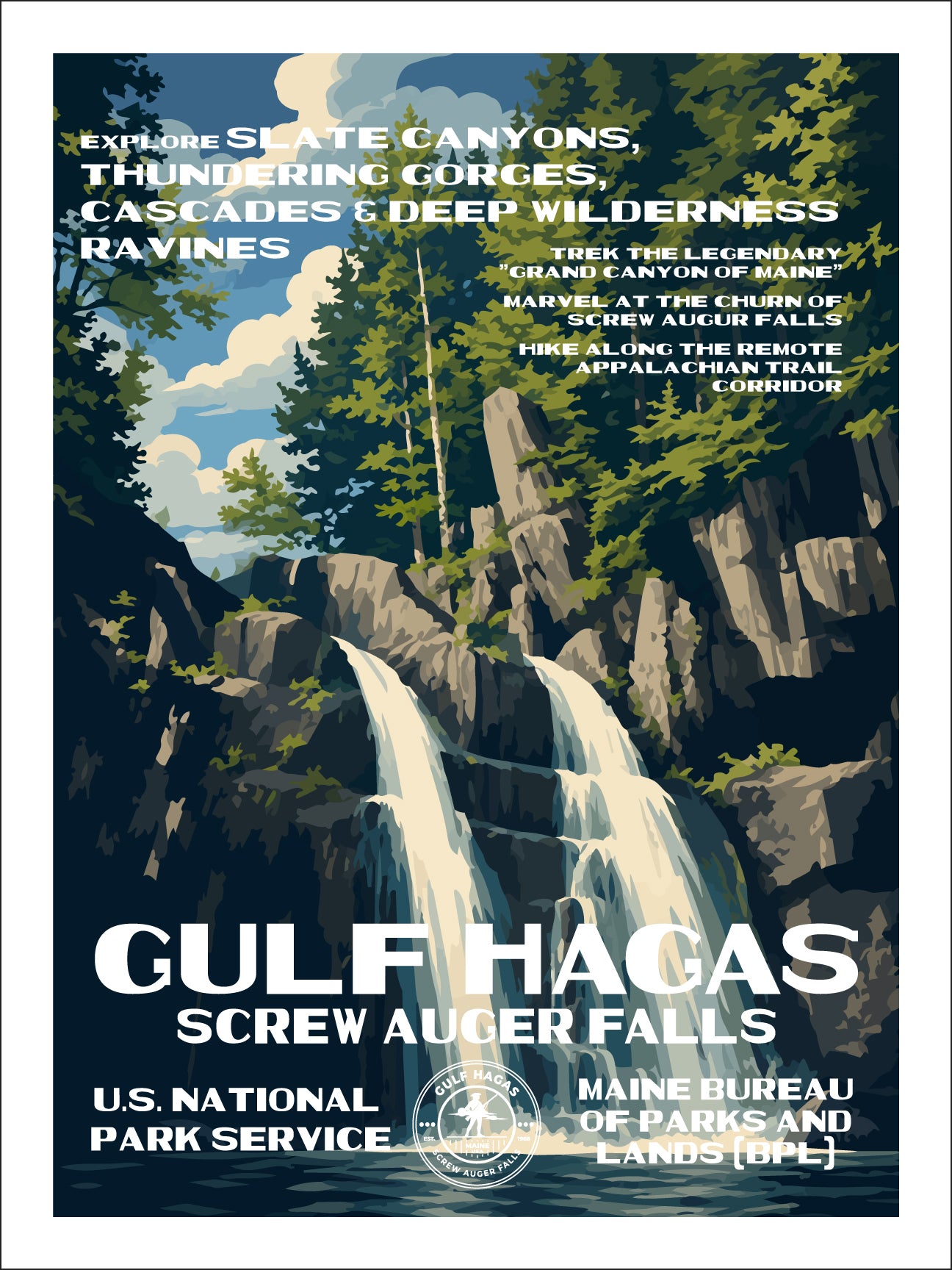 Gulf Hagas - Screw Auger Falls
