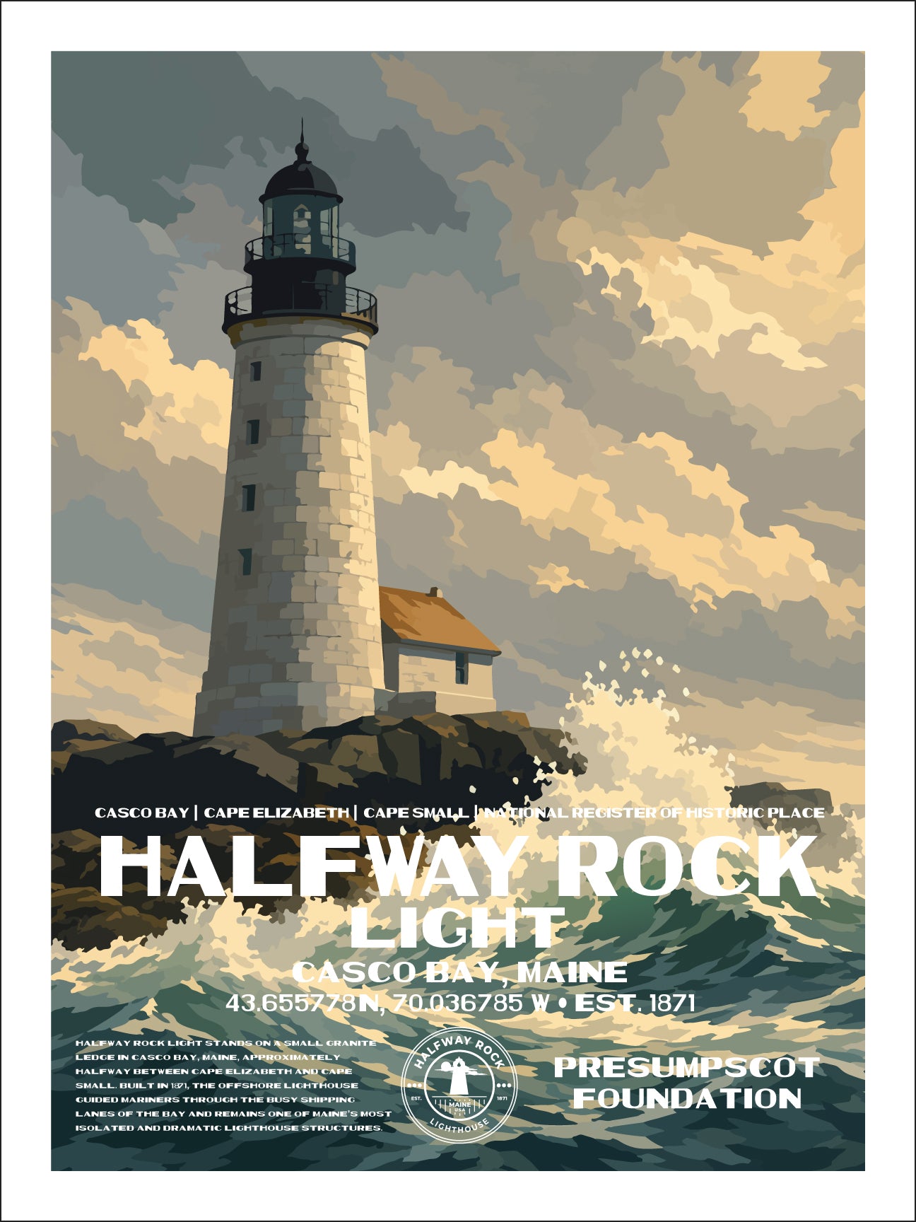 Halfway Rock Lighthouse