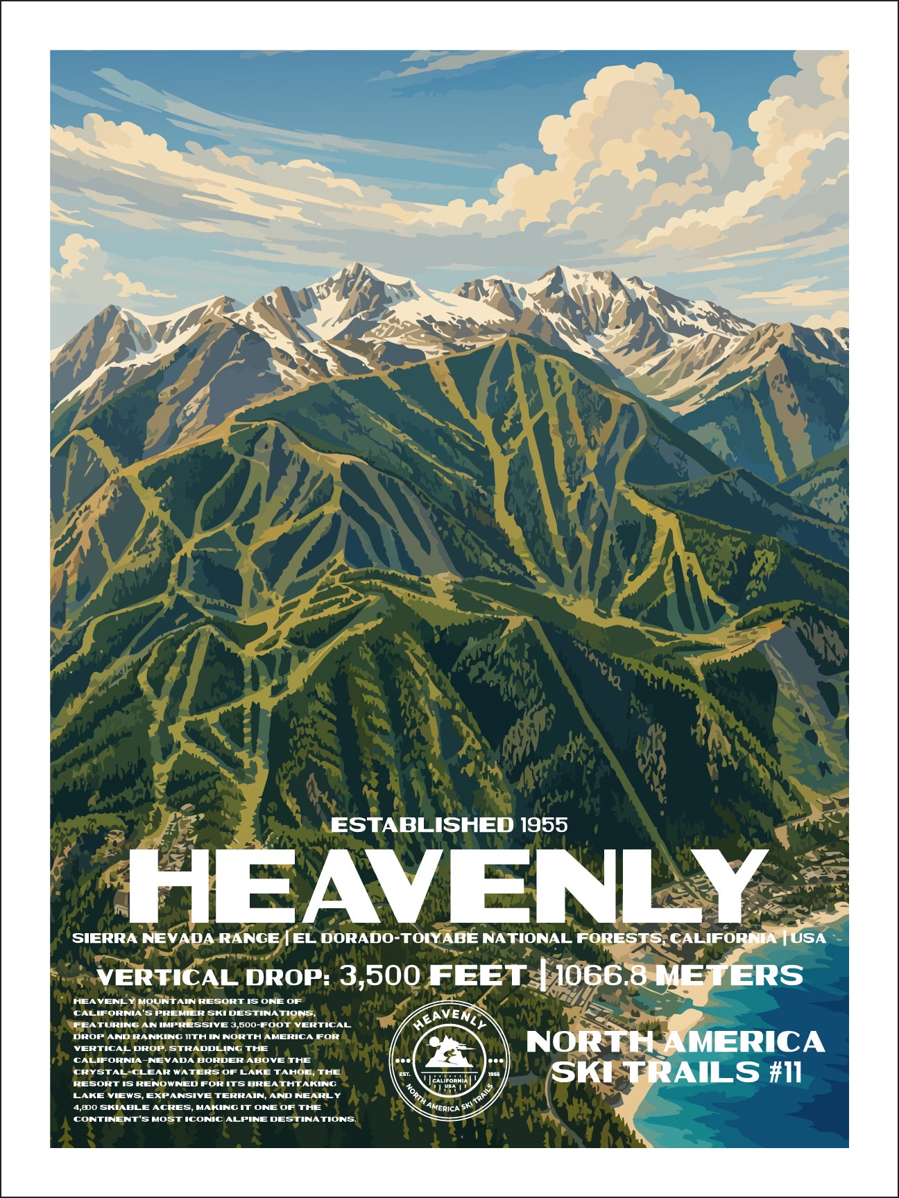 Heavenly Ski Resort