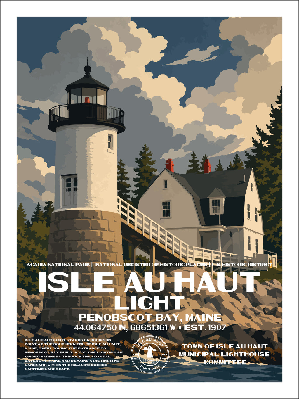 Isle au Haut Lighthouse