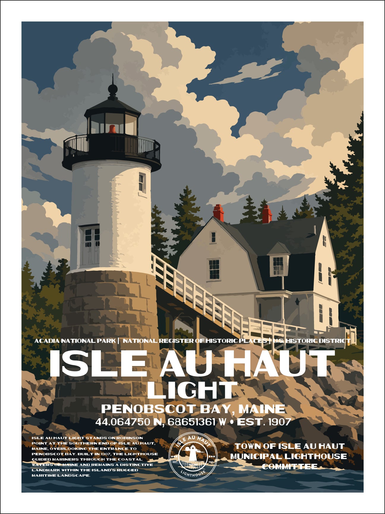 Isle au Haut Lighthouse