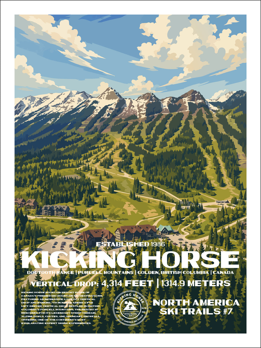 Kicking Horse Ski Resort