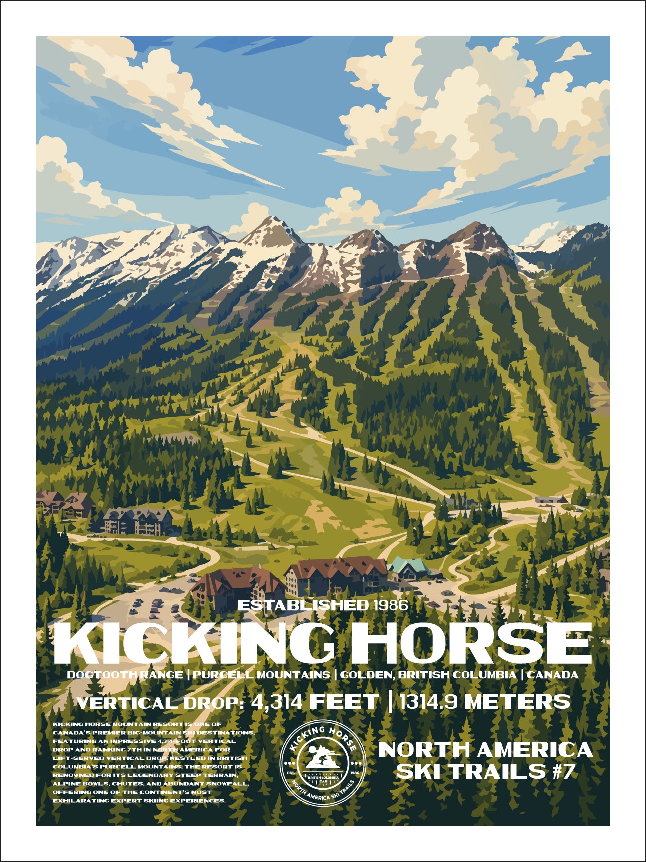 Kicking Horse Ski Resort