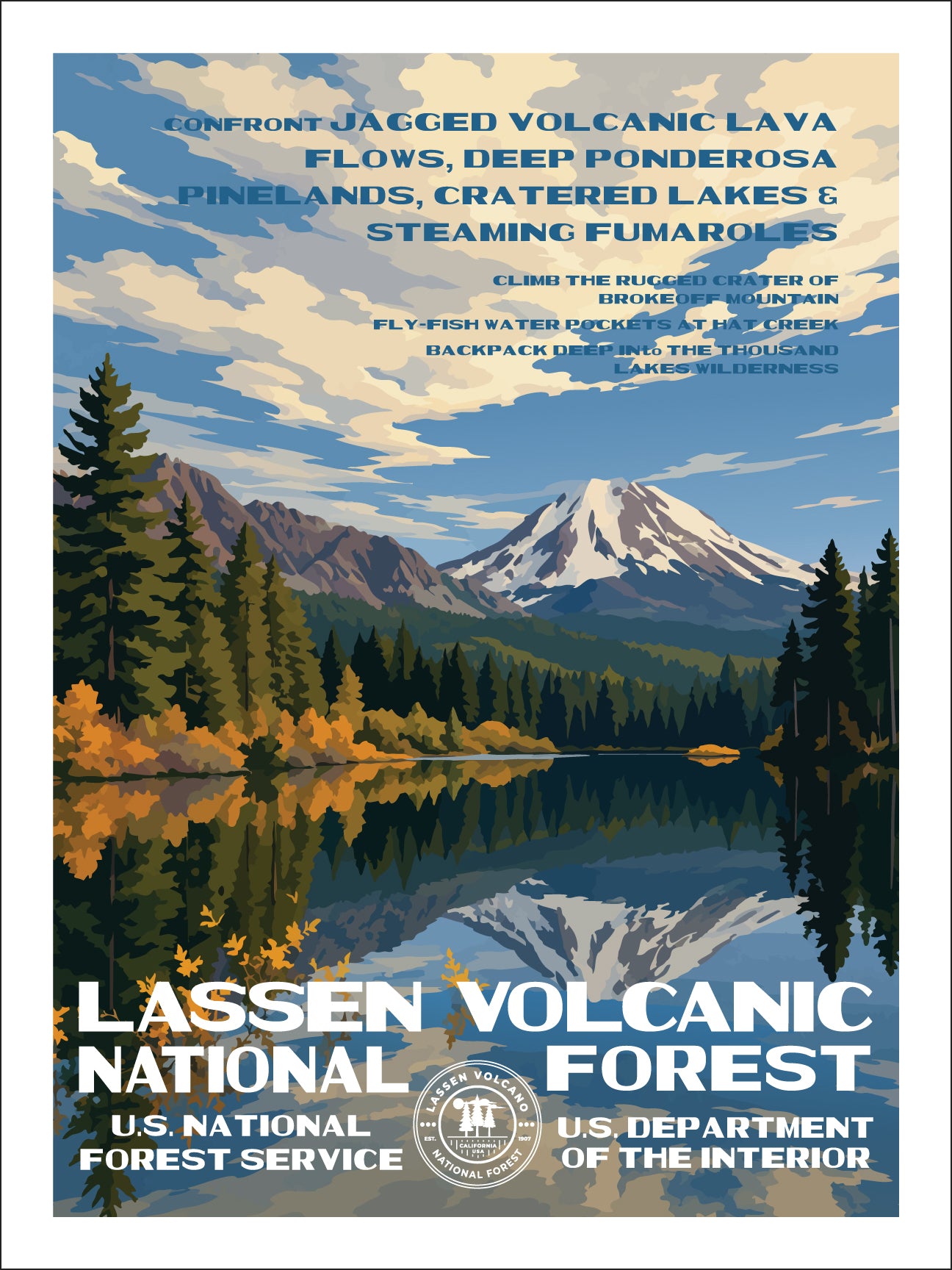 Lassen Volcanic National Forest