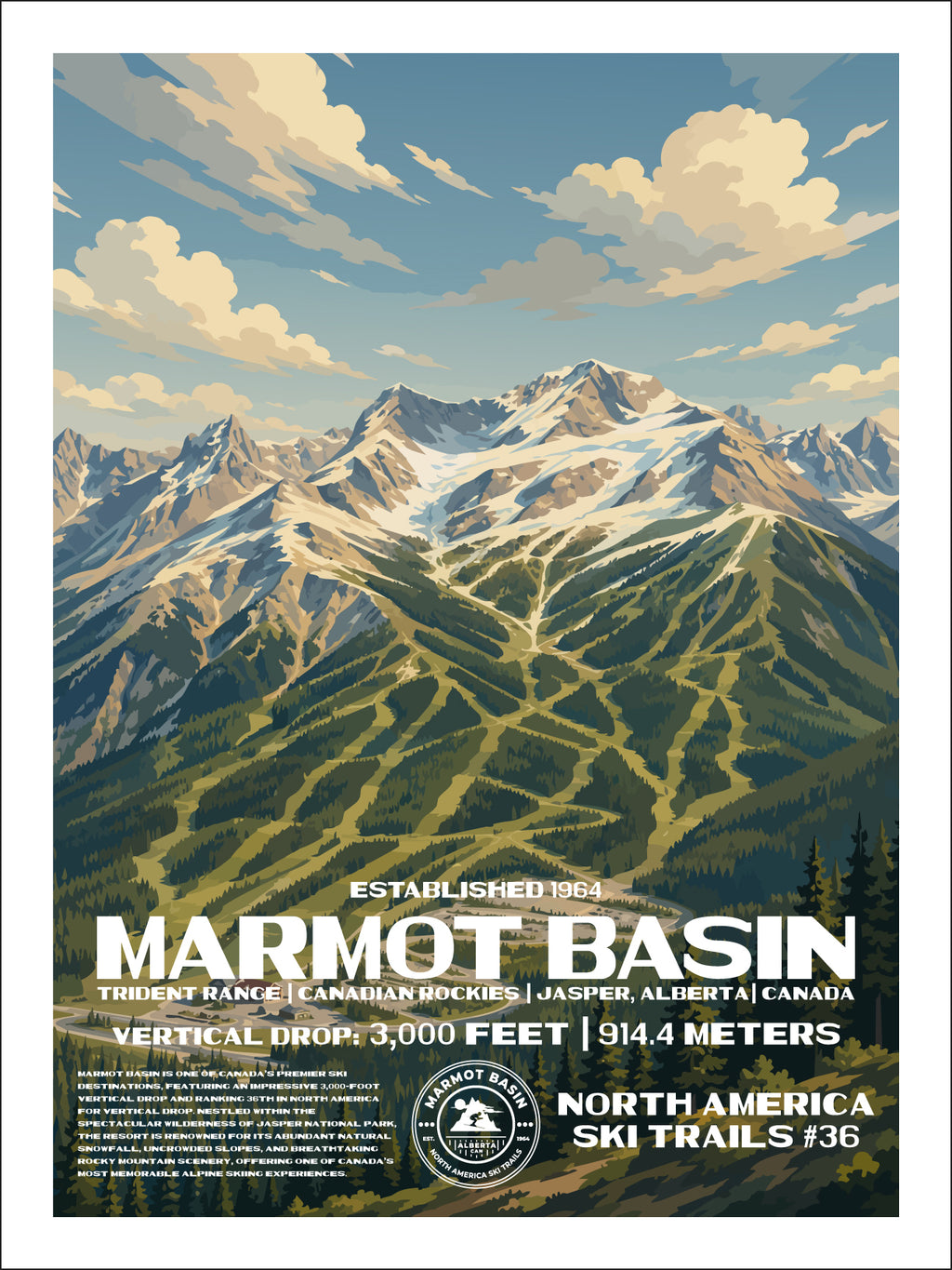 Marmot Basin Ski Resort