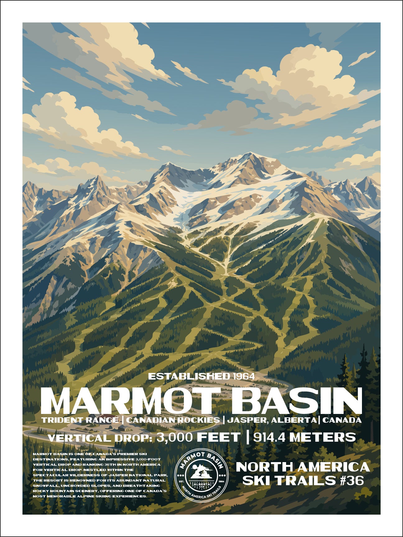 Marmot Basin Ski Resort
