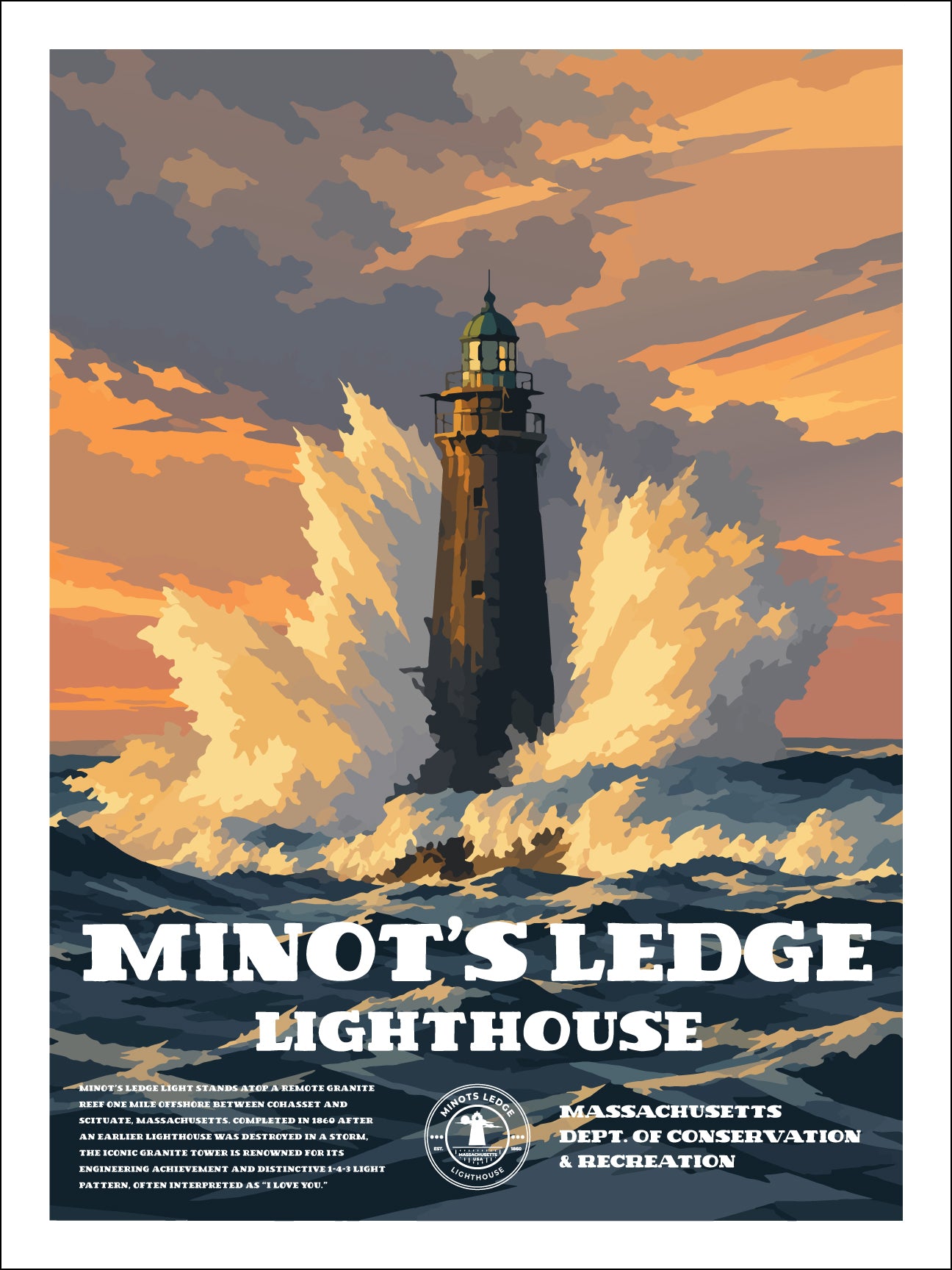 Minot's Ledge Lighthouse