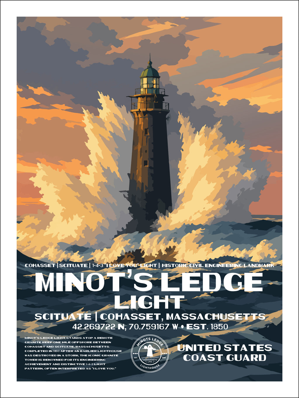Minot's Ledge Lighthouse