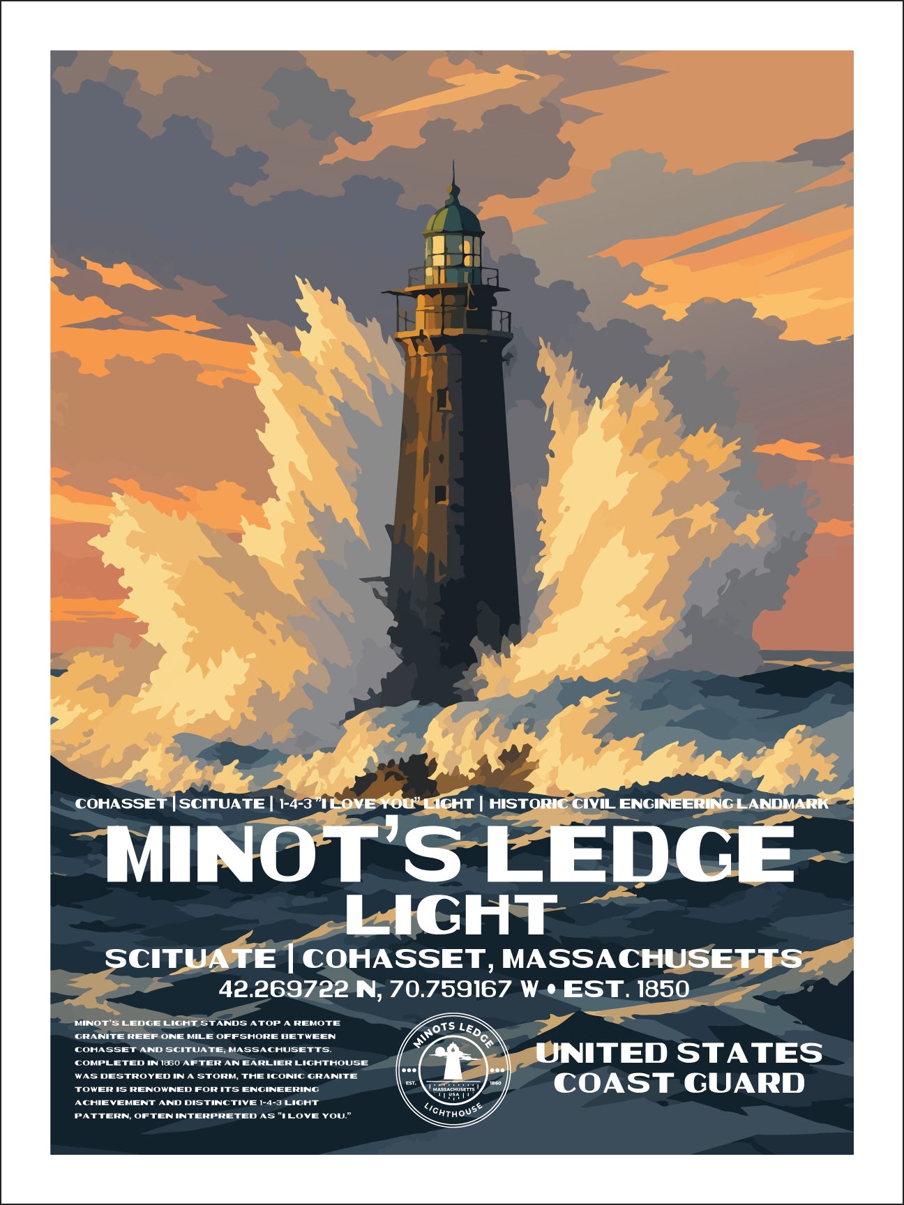 Minot's Ledge Lighthouse