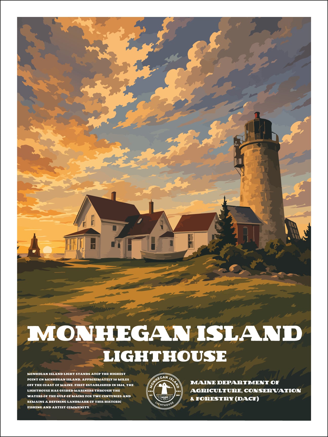 Monhegan Island Lighthouse