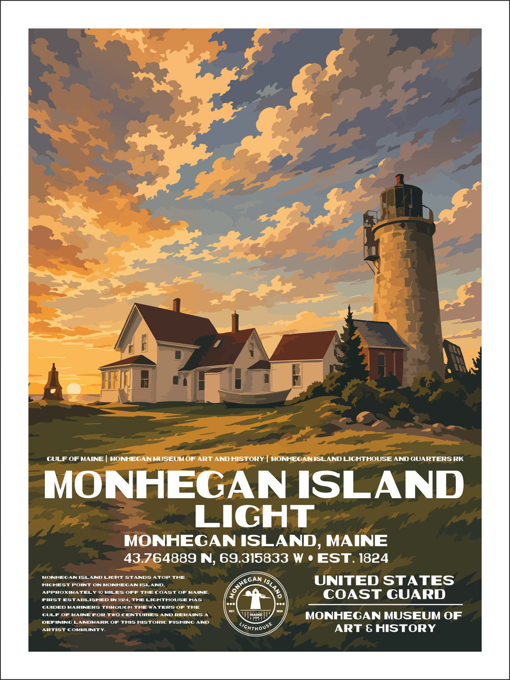 Monhegan Island Lighthouse