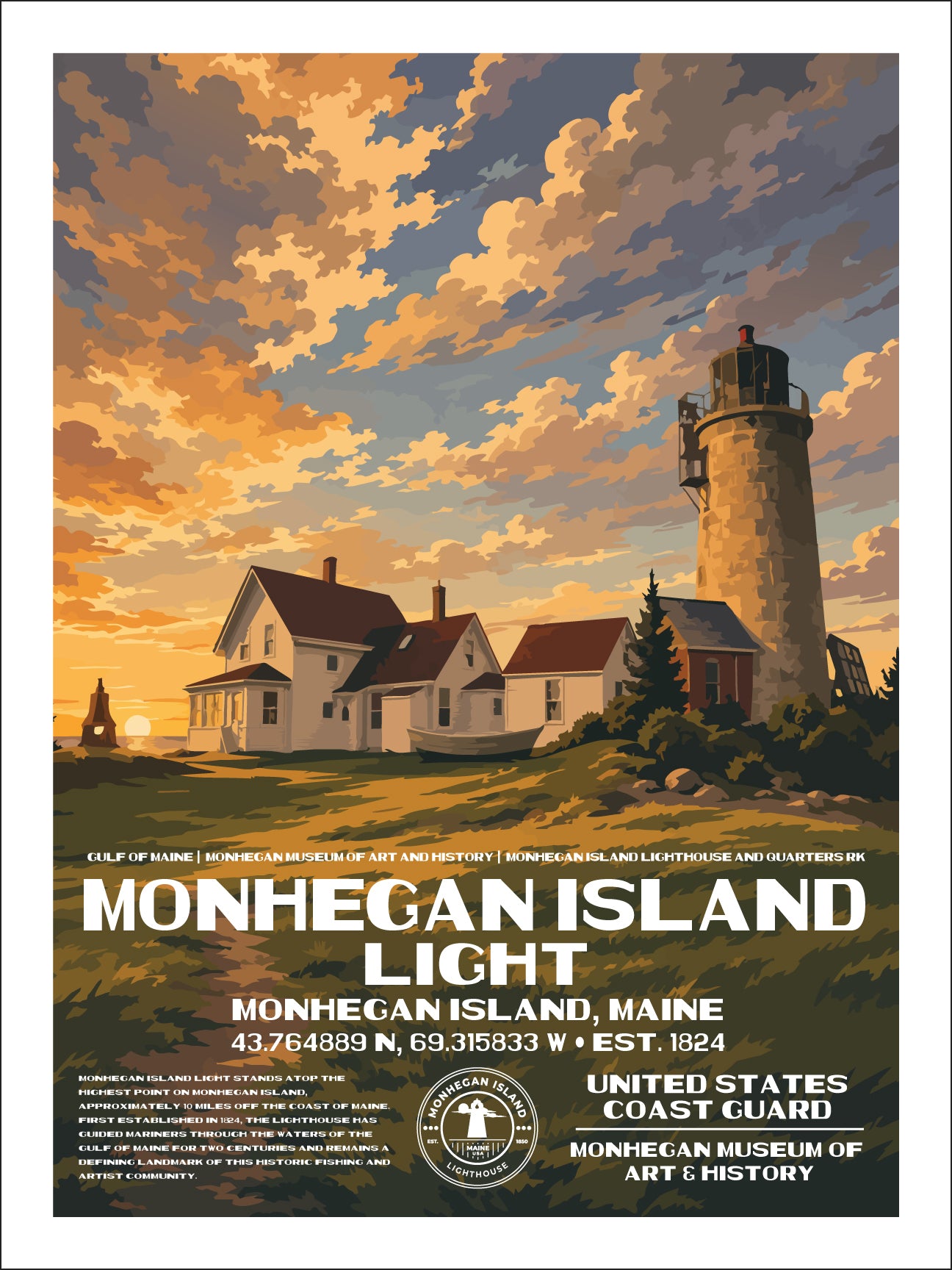 Monhegan Island Lighthouse