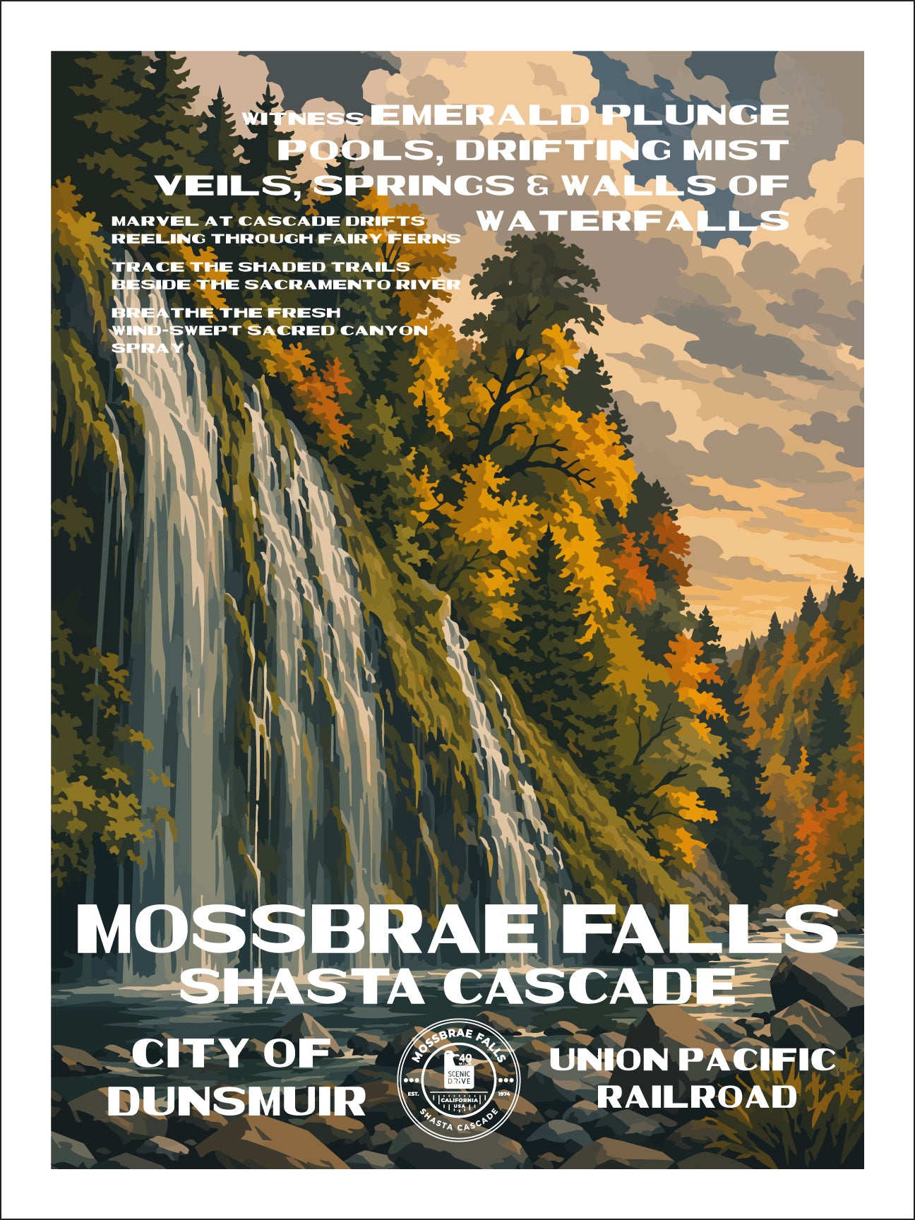 Mossbrae Falls