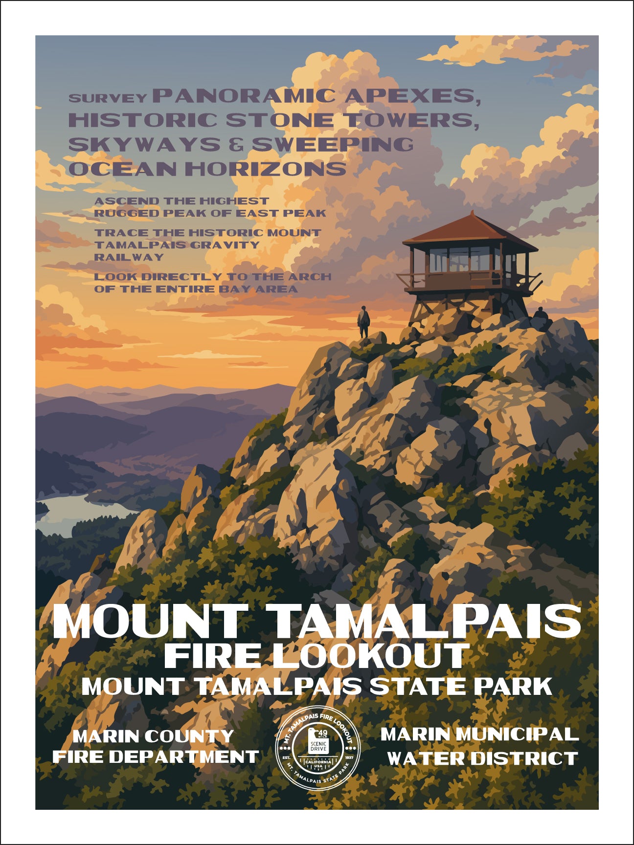 Mount Tamalpais Fire Lookout