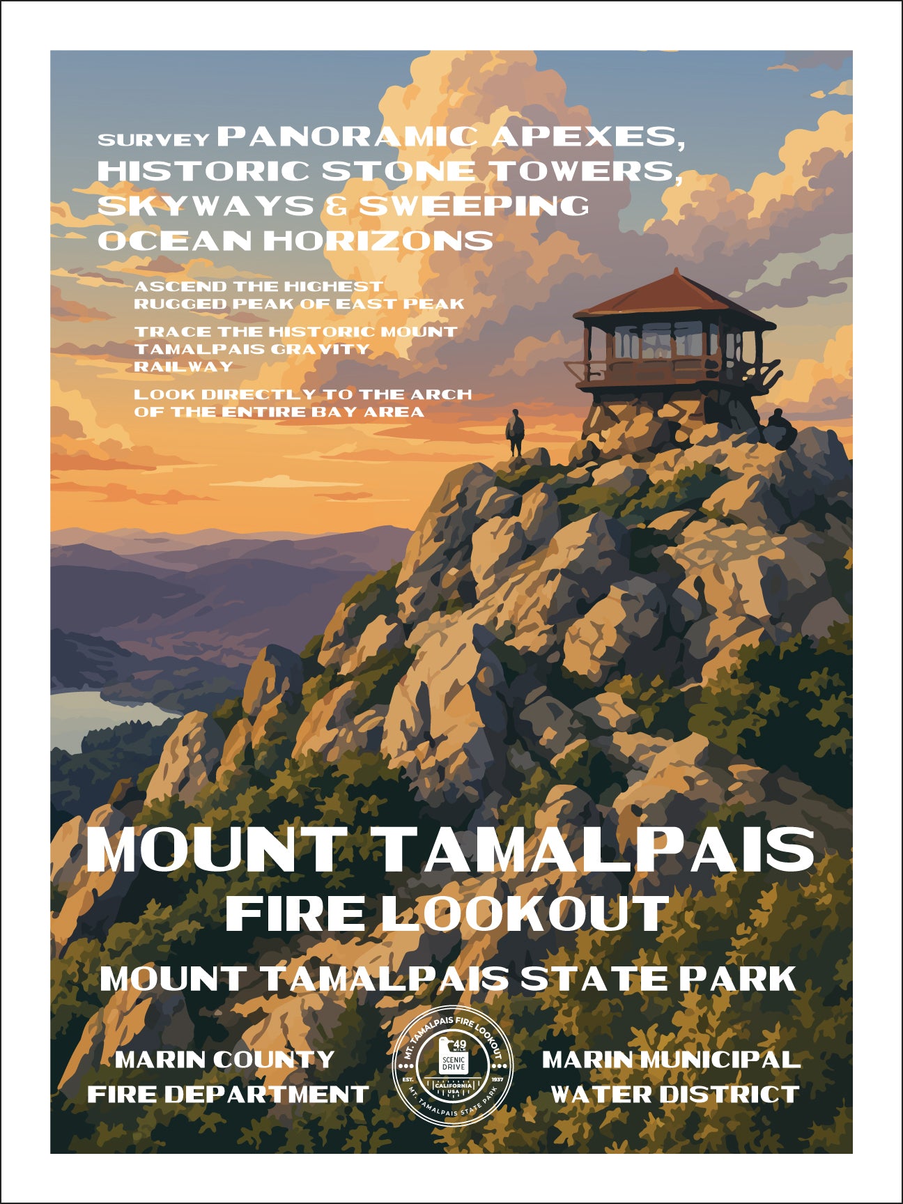 Mount Tamalpais Fire Lookout