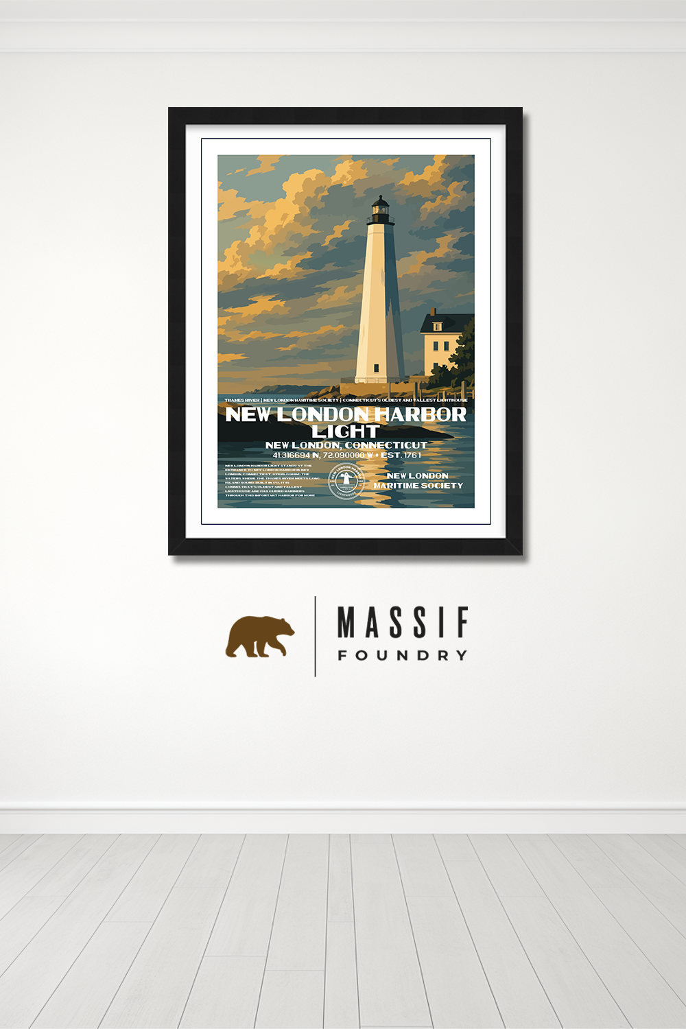 New London Harbor Lighthouse