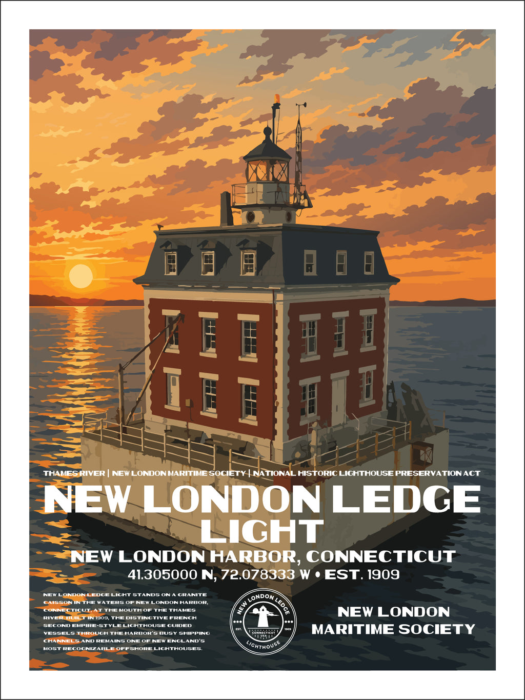New London Ledge Lighthouse