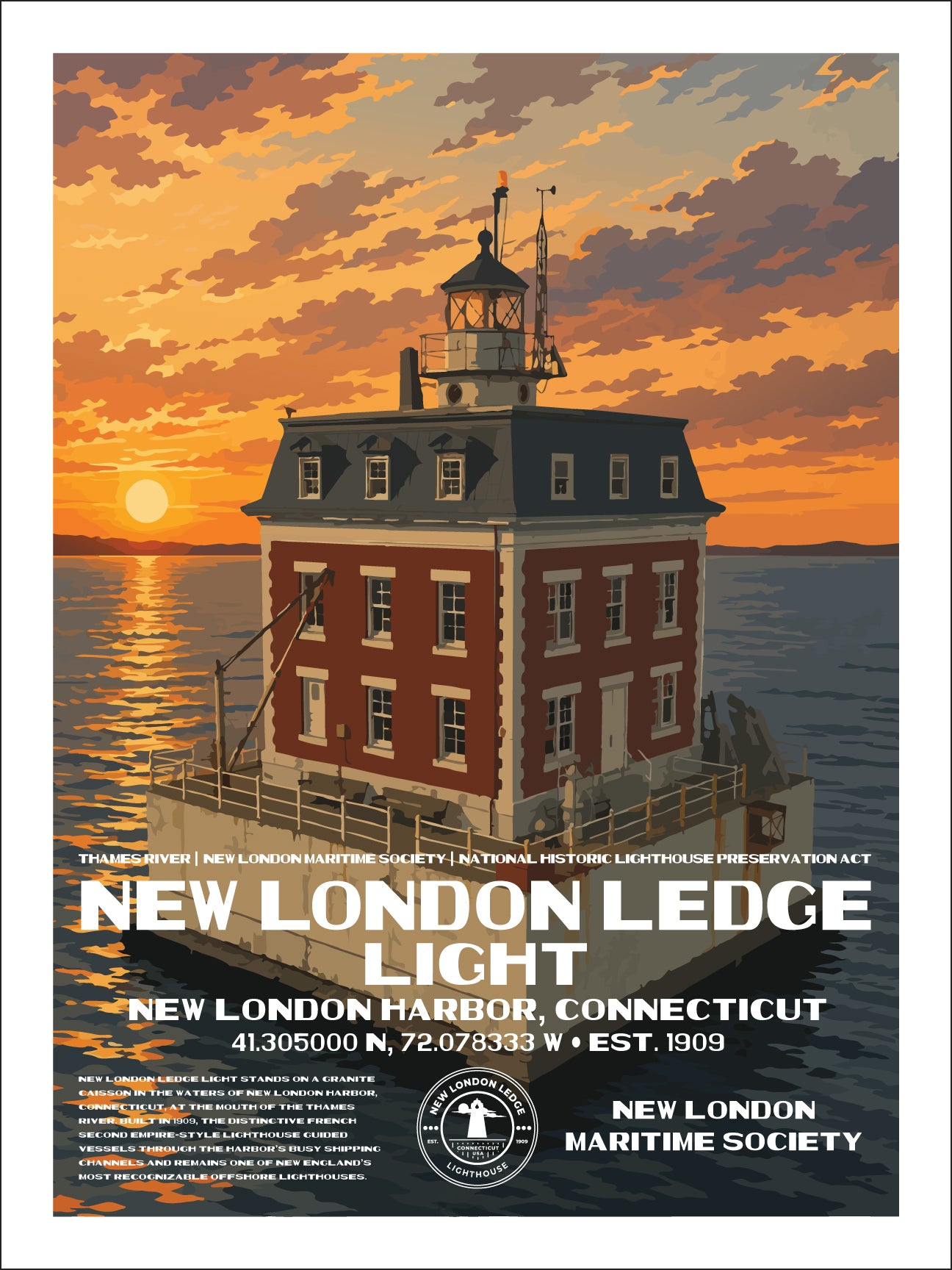 New London Ledge Lighthouse