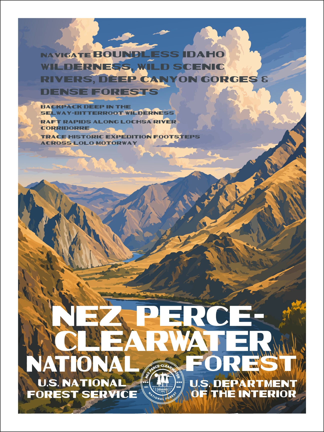 Nez Perce–Clearwater National Forest