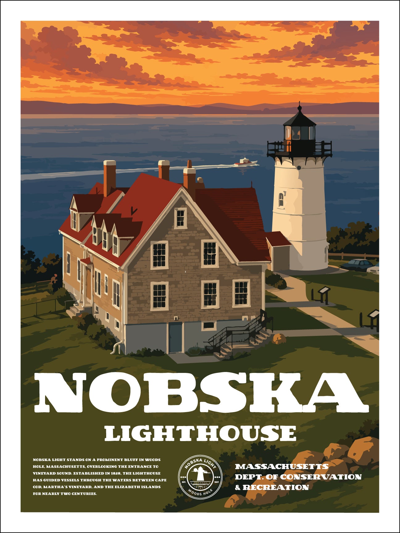 Nobska Light Lighthouse