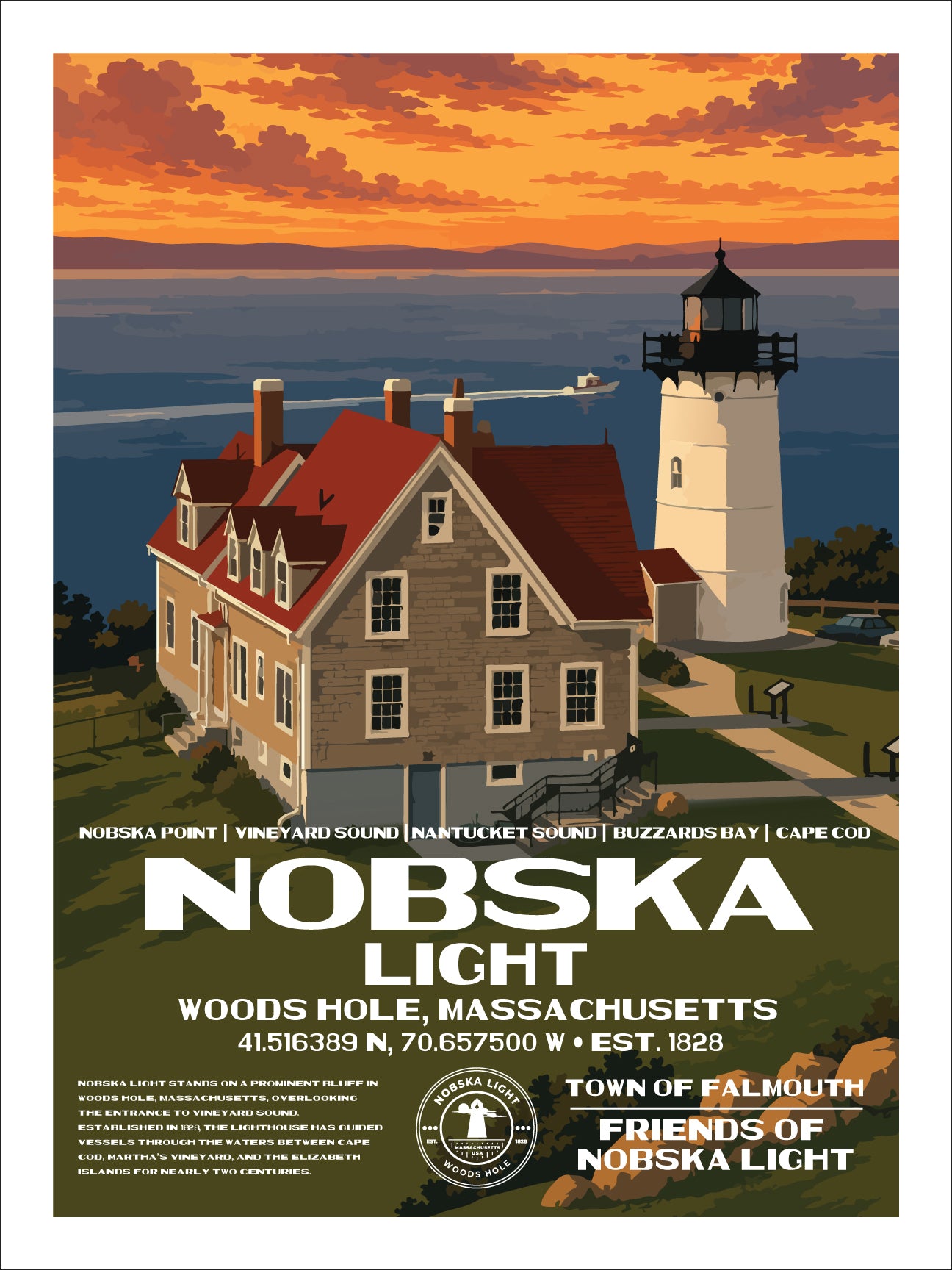 Nobska Light Lighthouse
