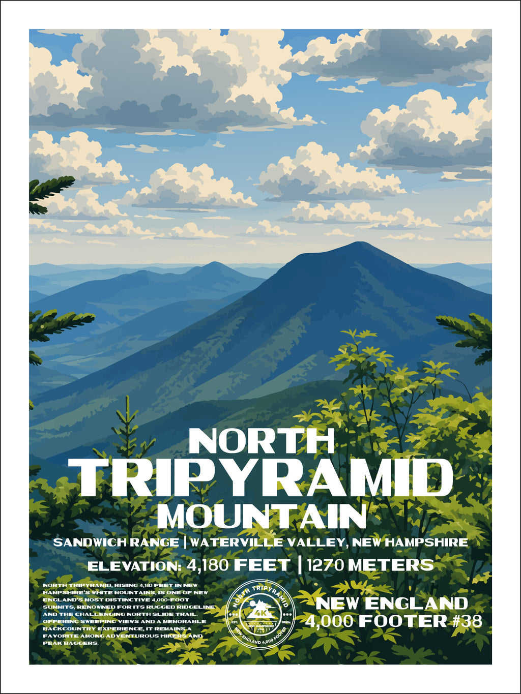 North Tripyramid Mountain
