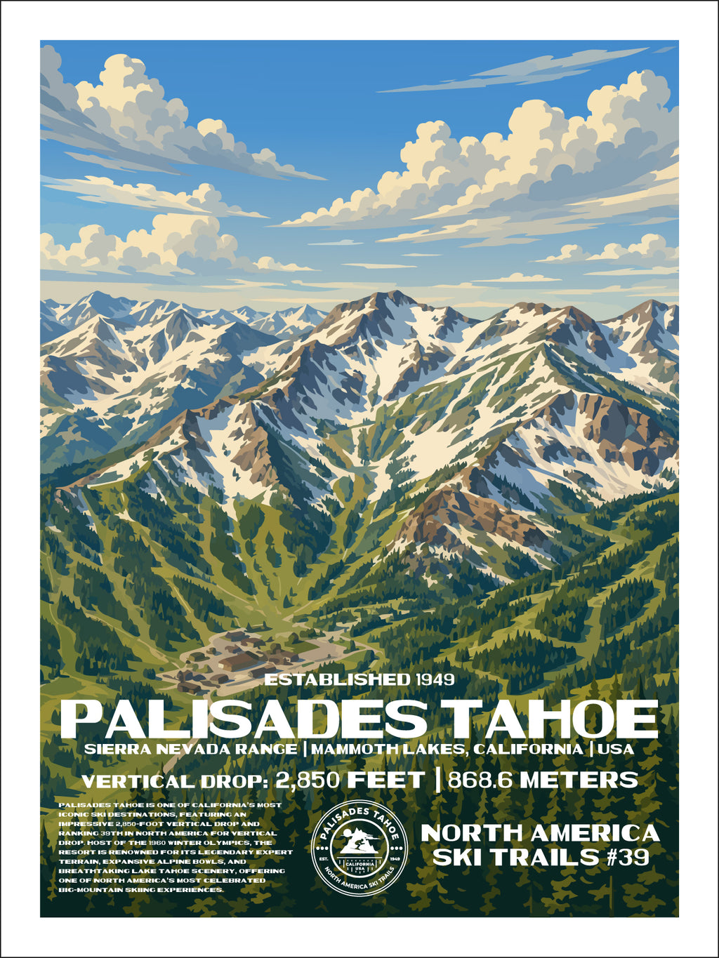Palisades Tahoe Ski Resort