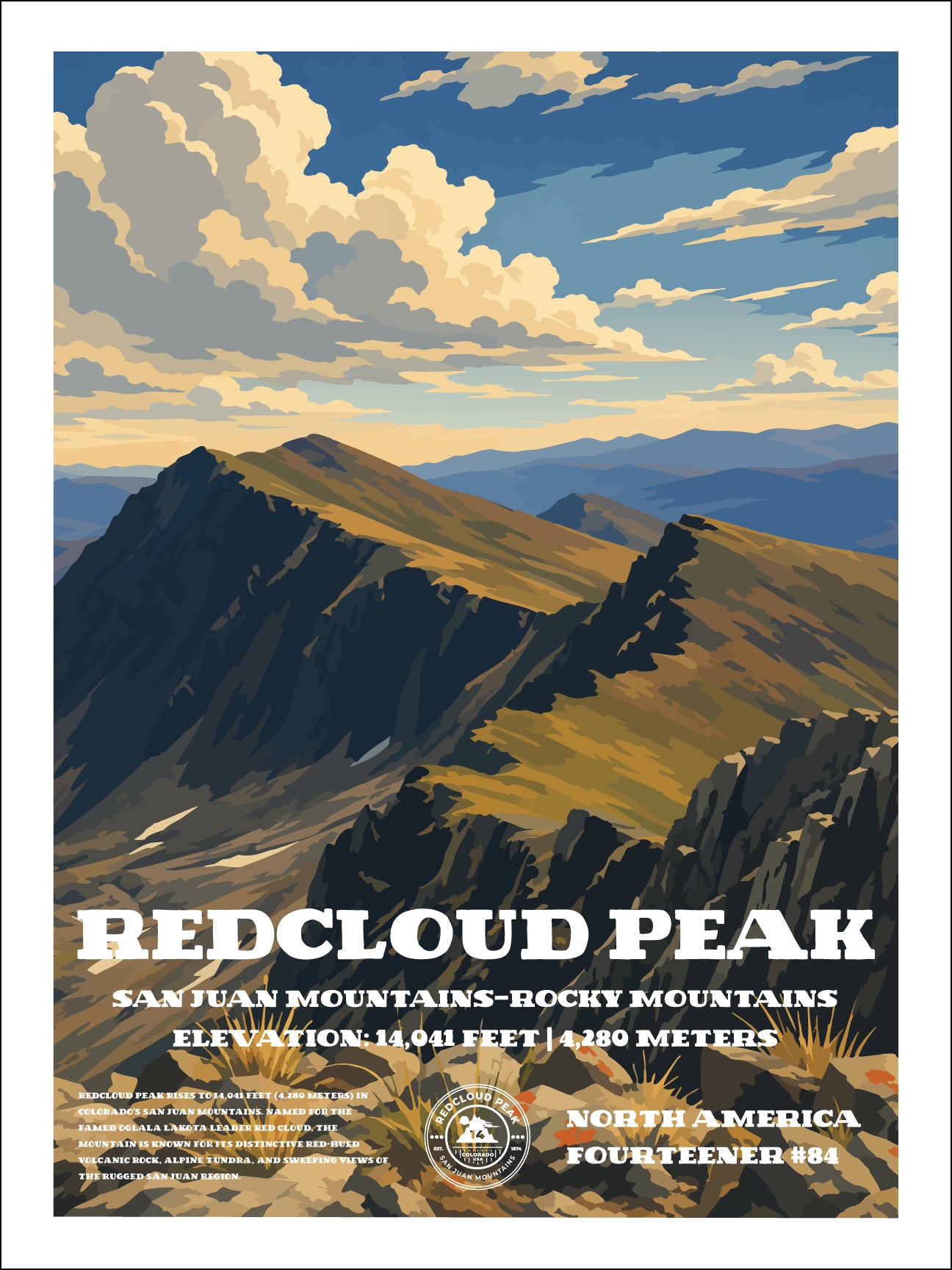 Redcloud Peak