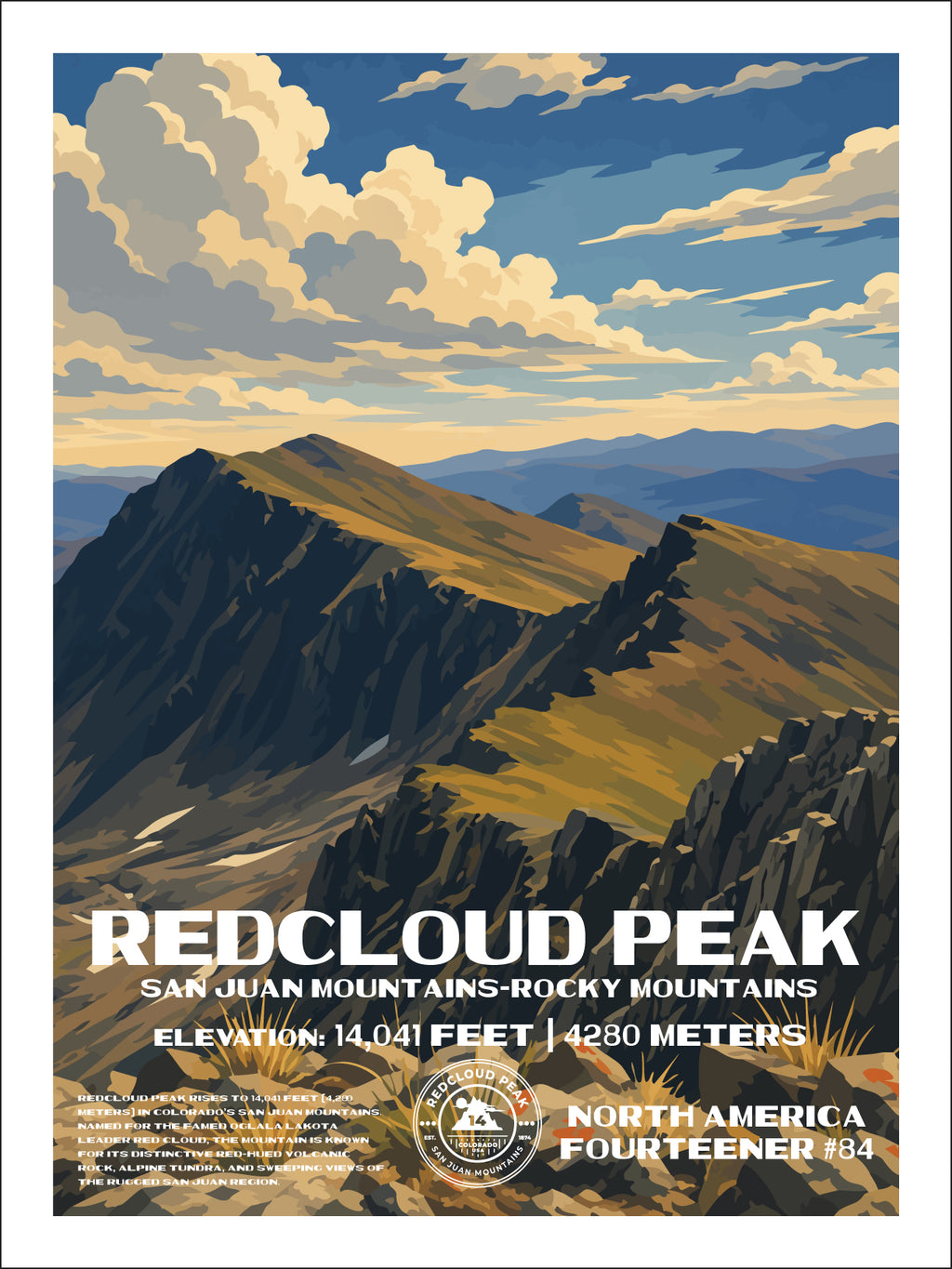 Redcloud Peak